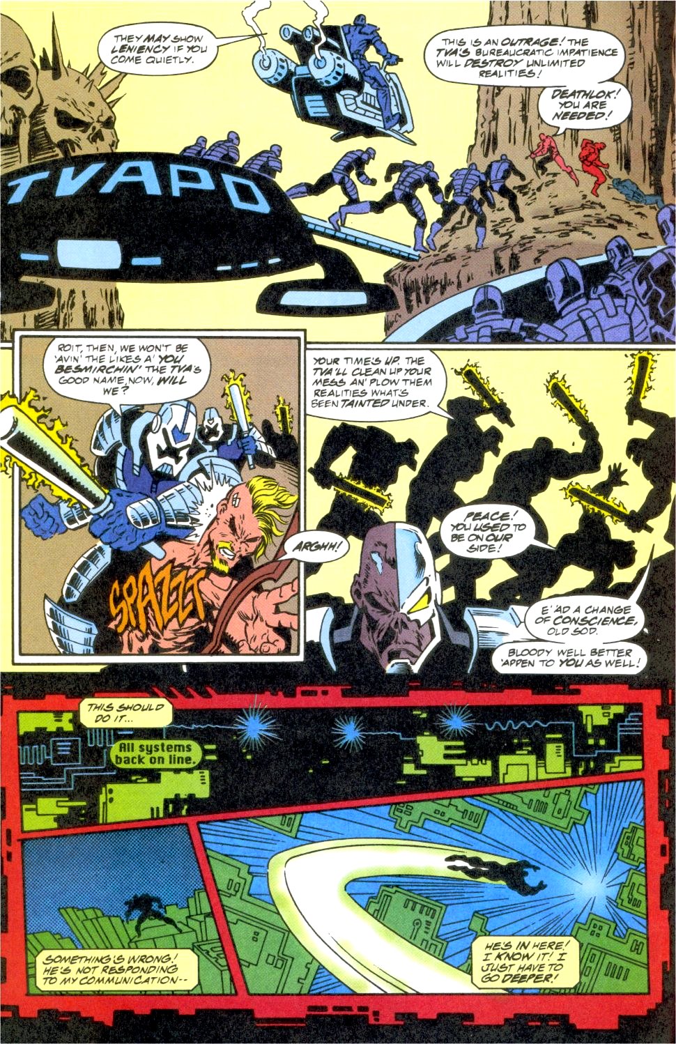 Read online Deathlok (1991) comic -  Issue #33 - 5