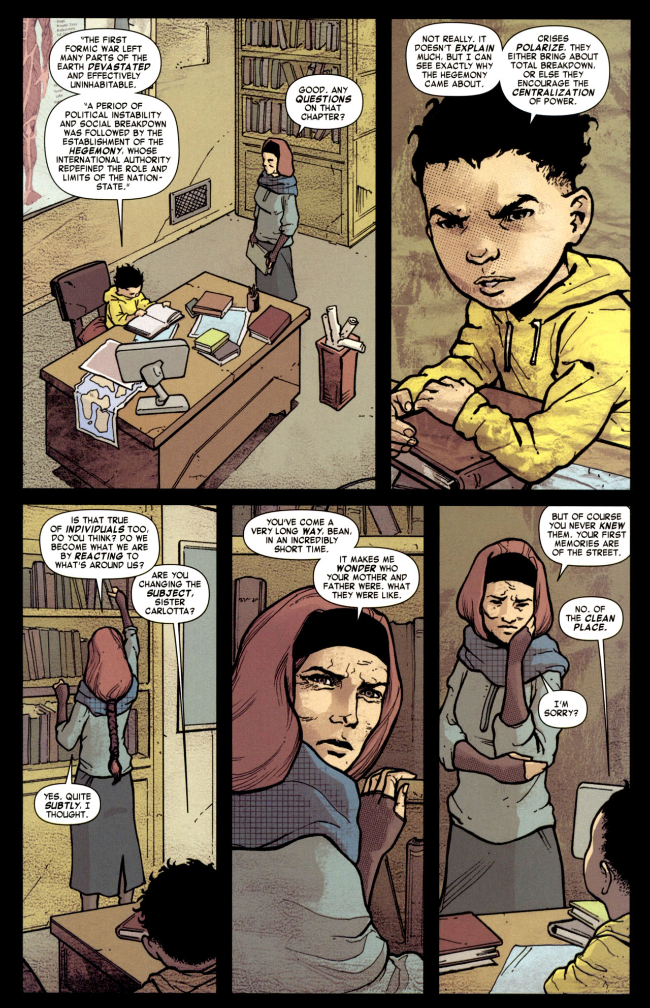 Read online Ender's Shadow: Battle School comic -  Issue #2 - 7