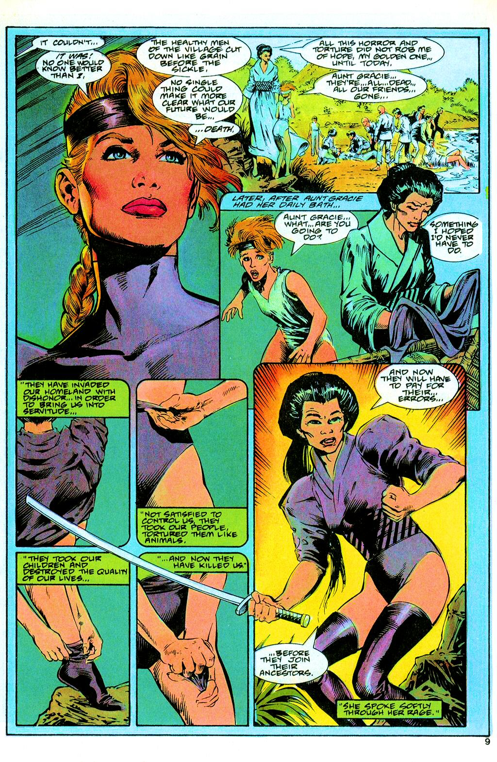Read online Samuree comic -  Issue #5 - 10