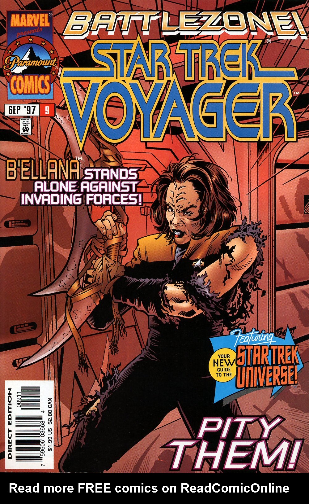 Read online Star Trek: Voyager comic -  Issue #9 - 1