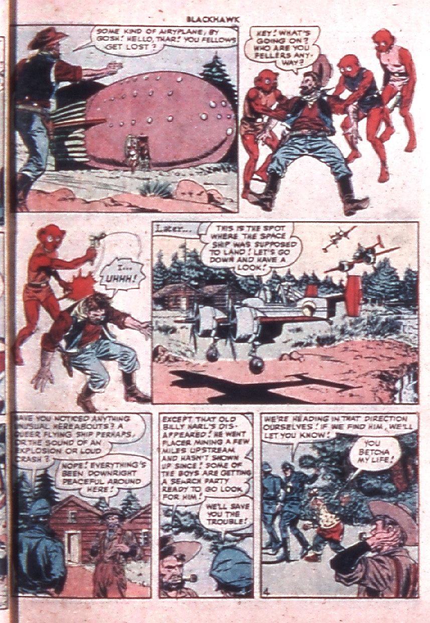 Read online Blackhawk (1957) comic -  Issue #22 - 39