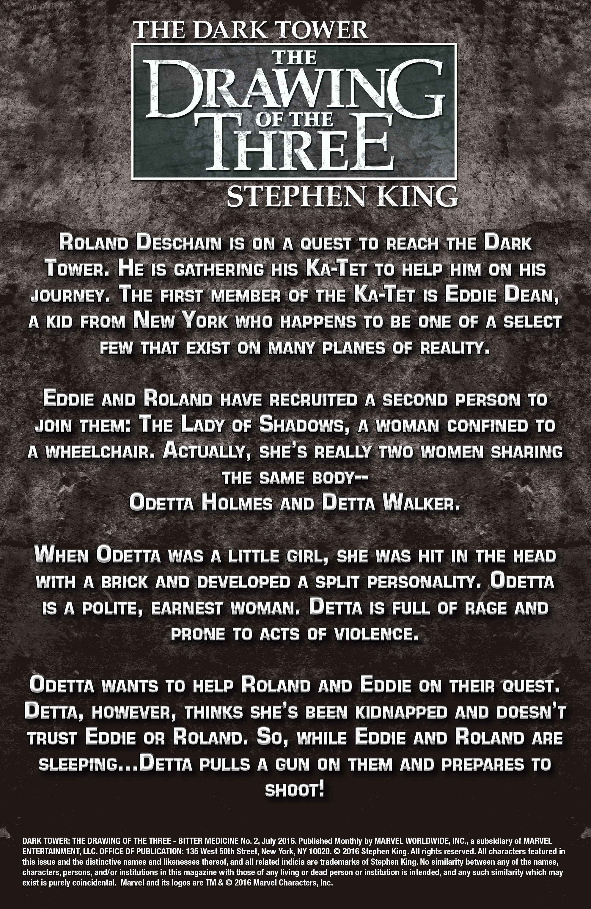 Read online Dark Tower: The Drawing of the Three - Bitter Medicine comic -  Issue #2 - 2
