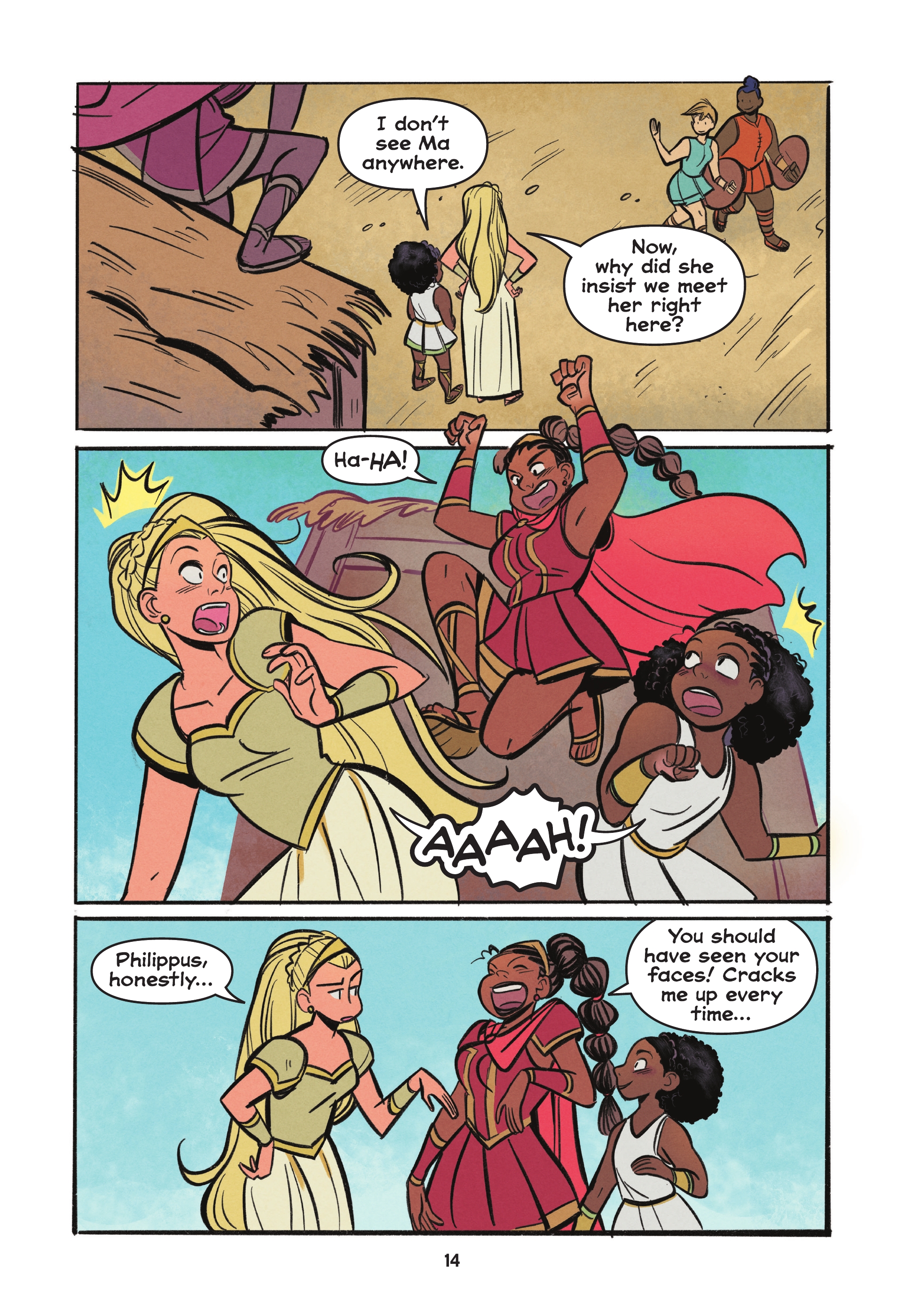 Read online Diana and Nubia: Princesses of the Amazons comic -  Issue # TPB (Part 1) - 12