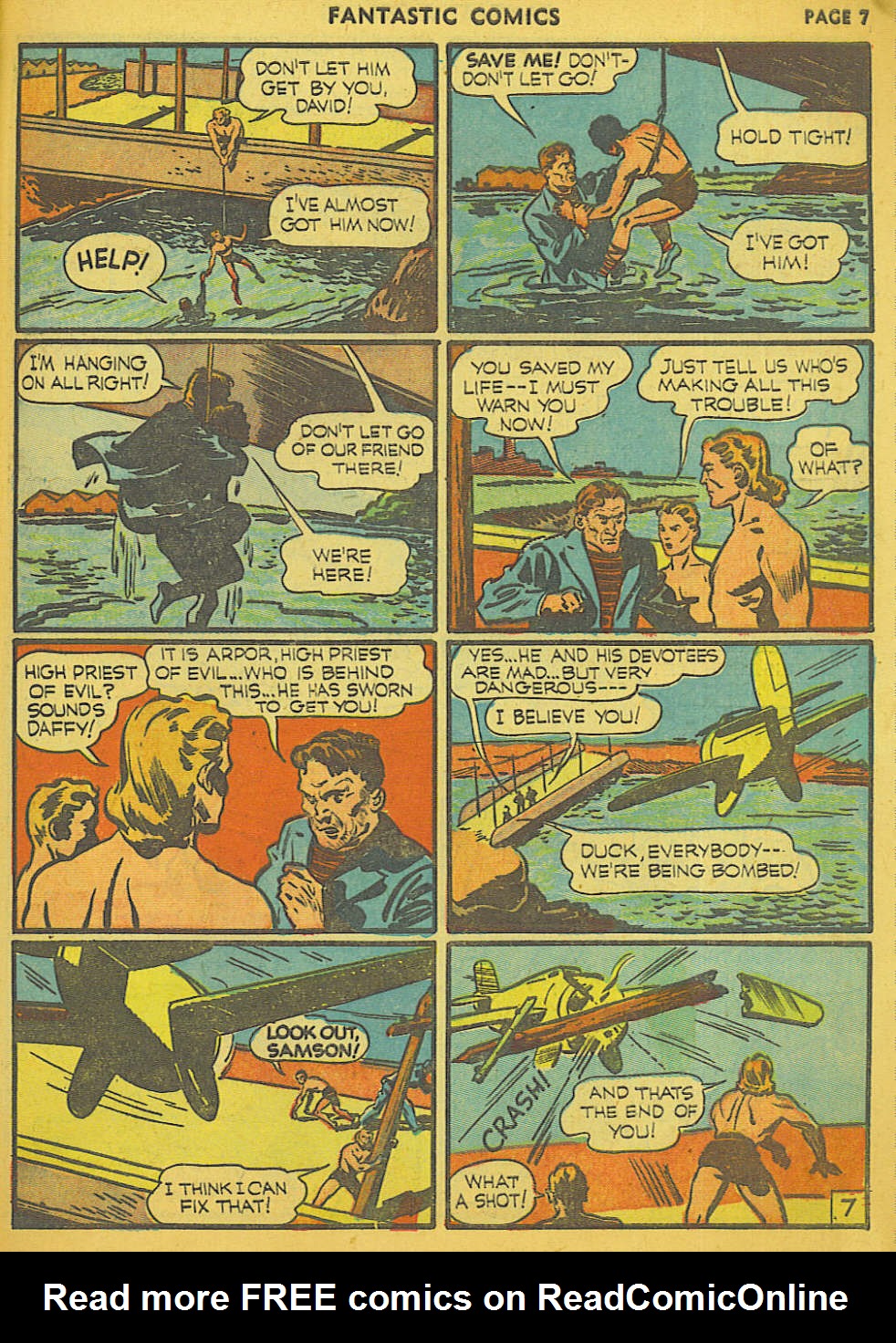 Read online Fantastic Comics comic -  Issue #15 - 60