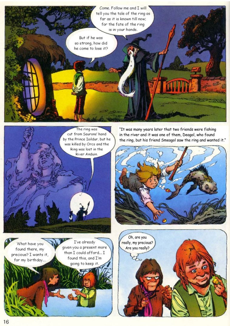 Read online El Señor de los Anillos comic -  Issue #1 - 11