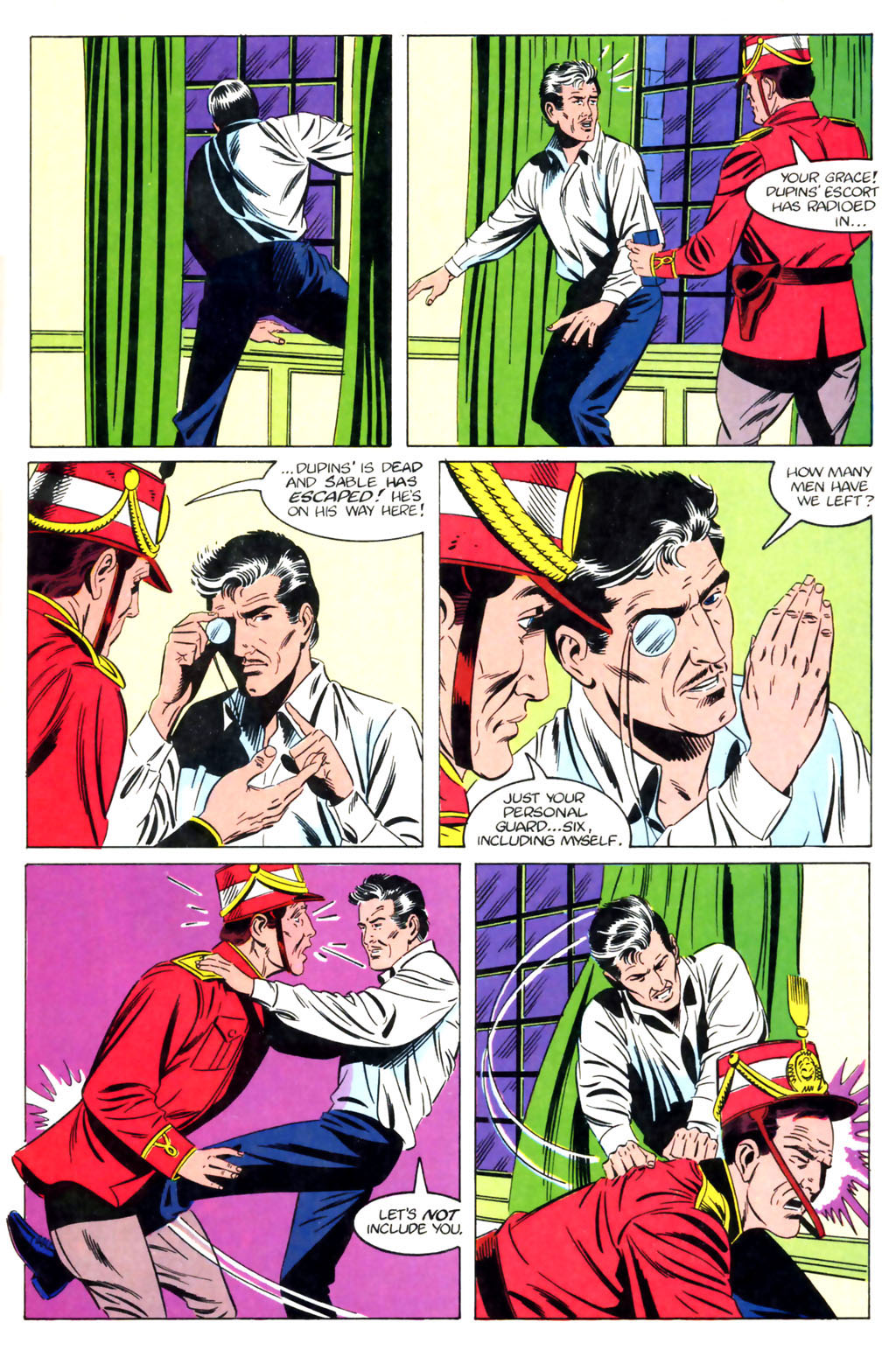 Read online Jon Sable, Freelance comic -  Issue #49 - 19