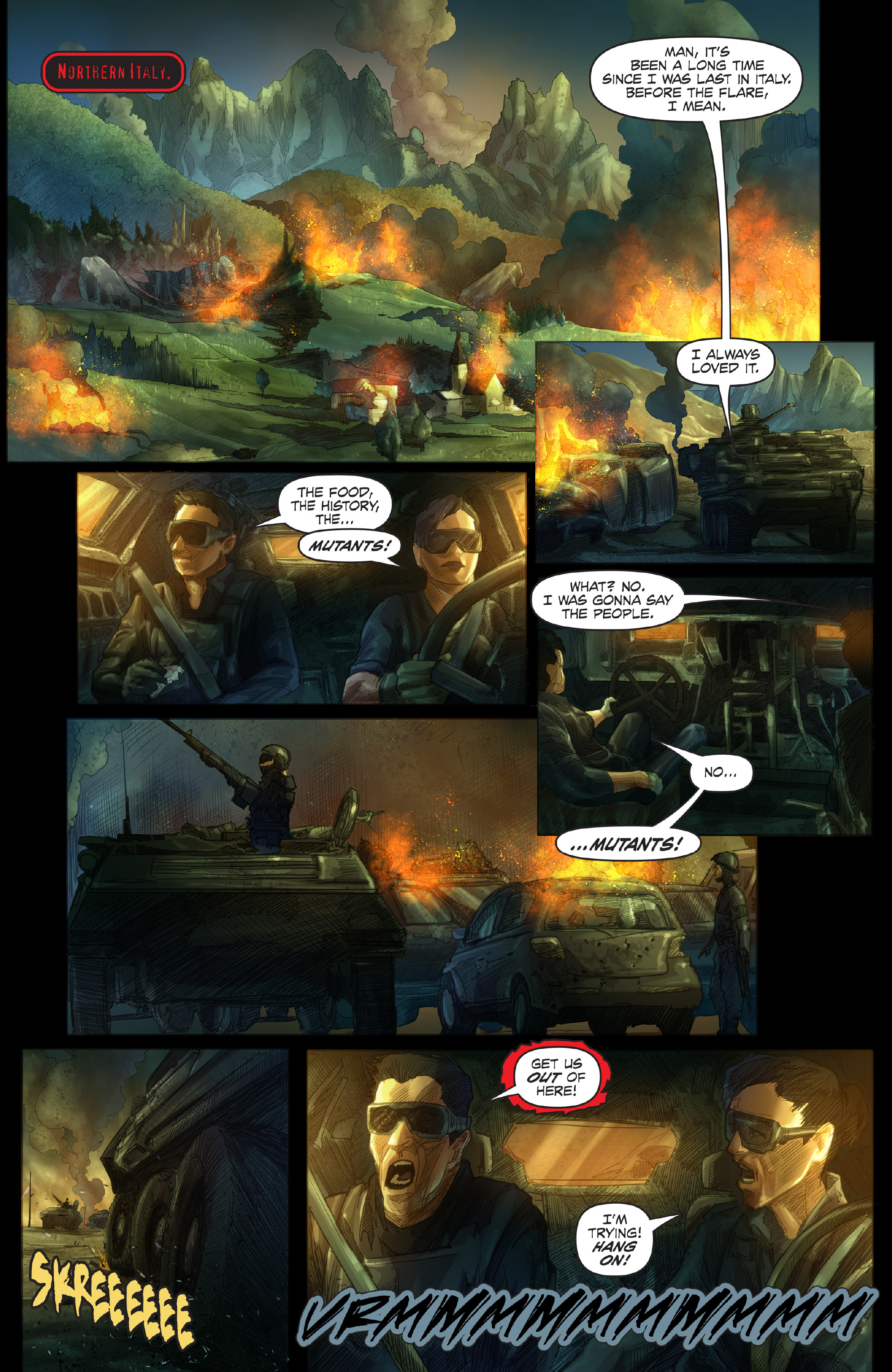Read online Afterburn: Crossfire comic -  Issue #2 - 18