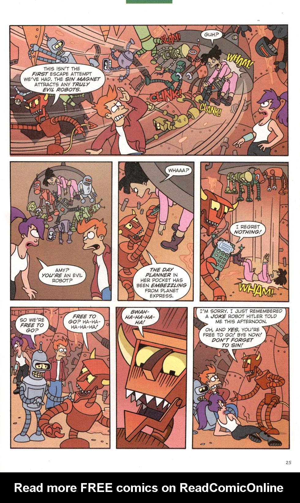 Read online Futurama Comics comic -  Issue #13 - 26