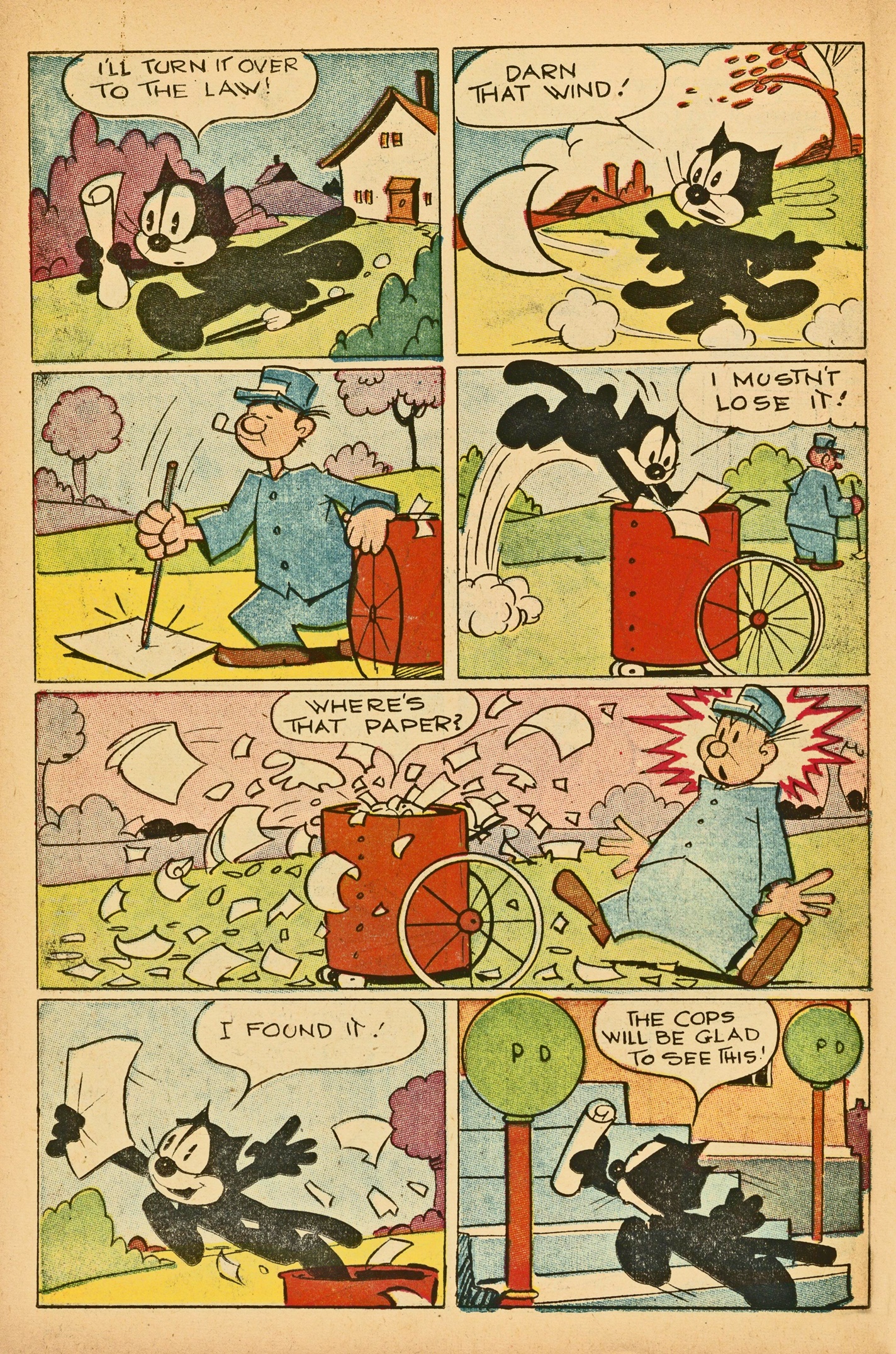 Read online Felix the Cat (1951) comic -  Issue #55 - 16