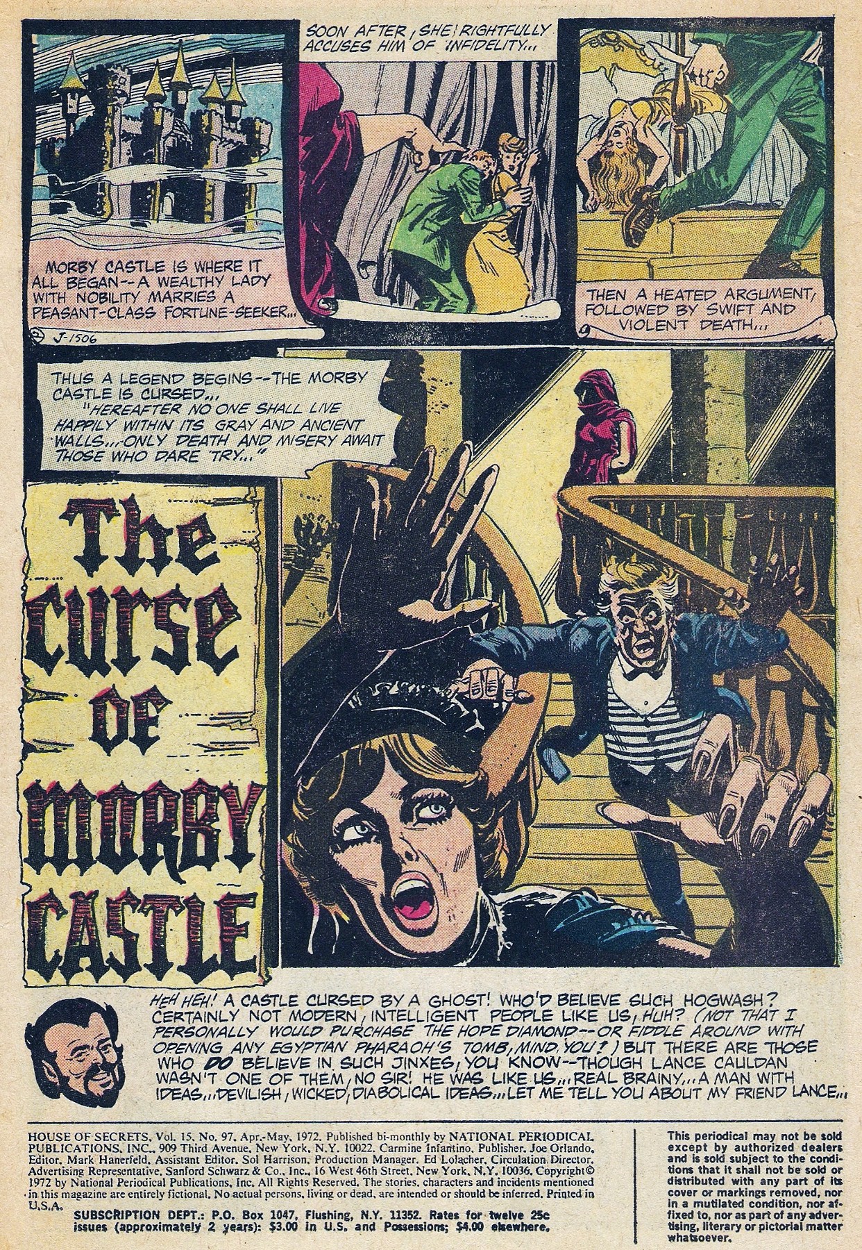 Read online House of Secrets (1956) comic -  Issue #97 - 3