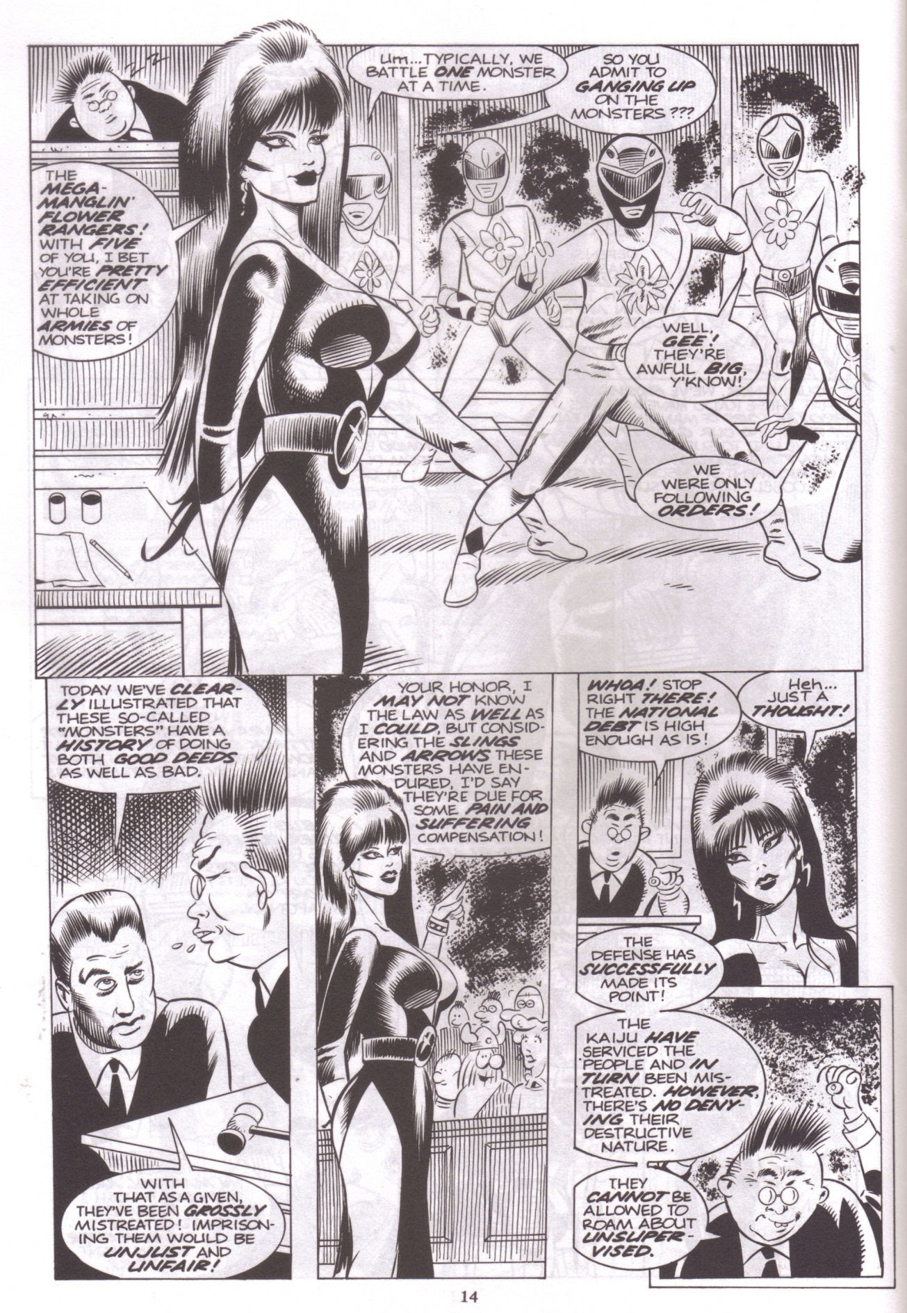 Read online Elvira, Mistress of the Dark comic -  Issue #29 - 16