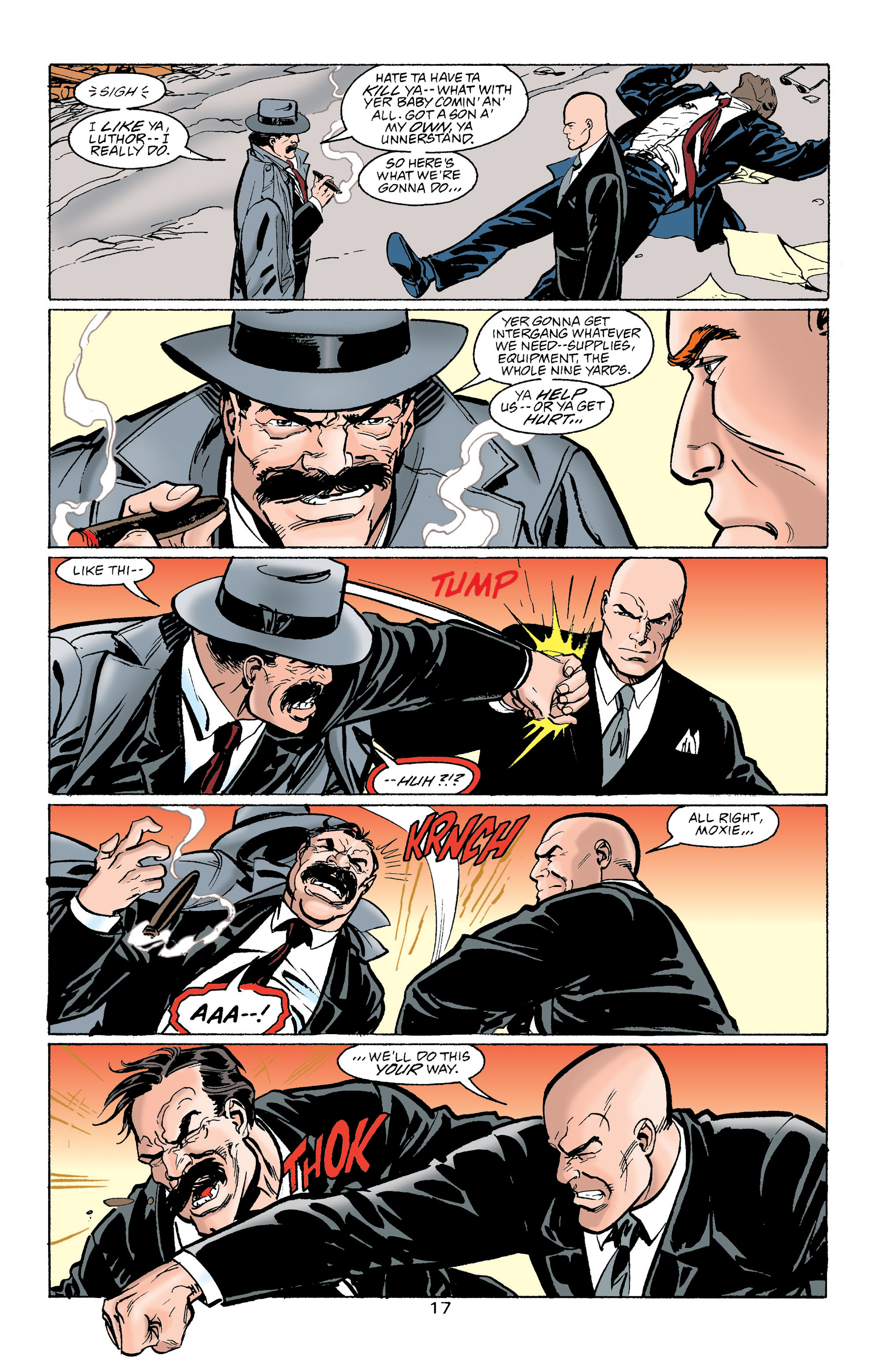 Read online Adventures of Superman (1987) comic -  Issue #552 - 18