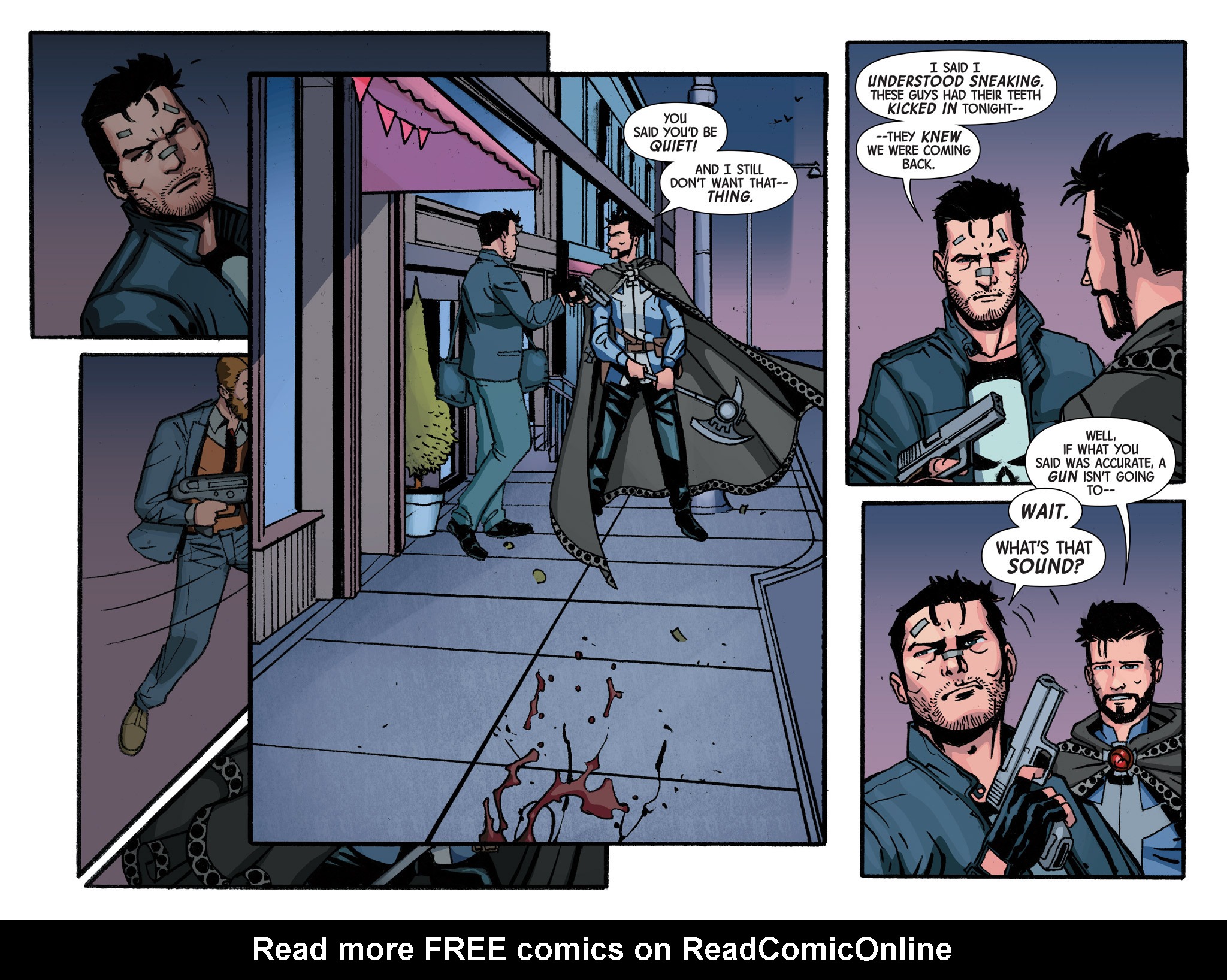 Read online Doctor Strange/Punisher: Magic Bullets Infinite Comic comic -  Issue #2 - 76