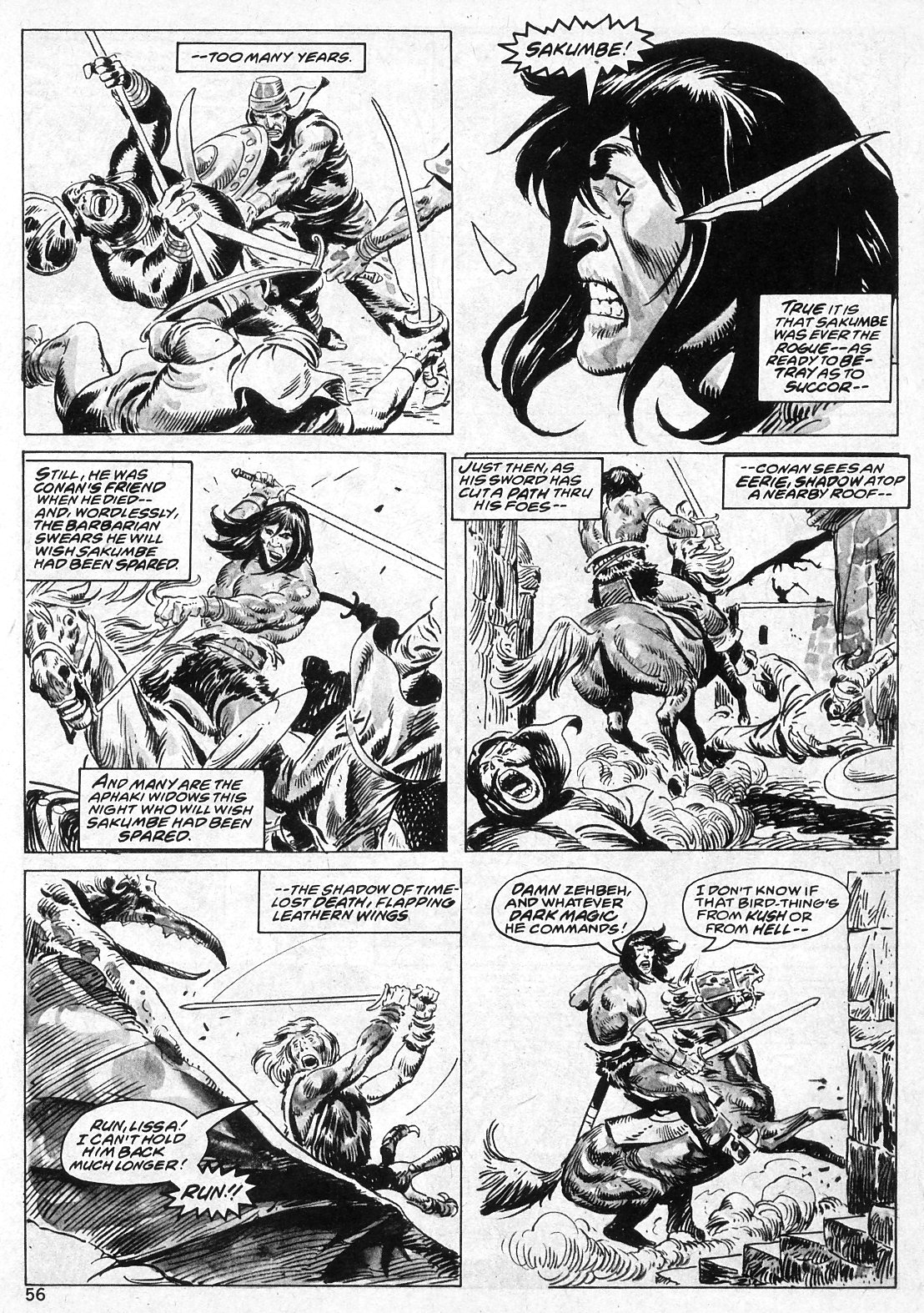 Read online The Savage Sword Of Conan comic -  Issue #21 - 56