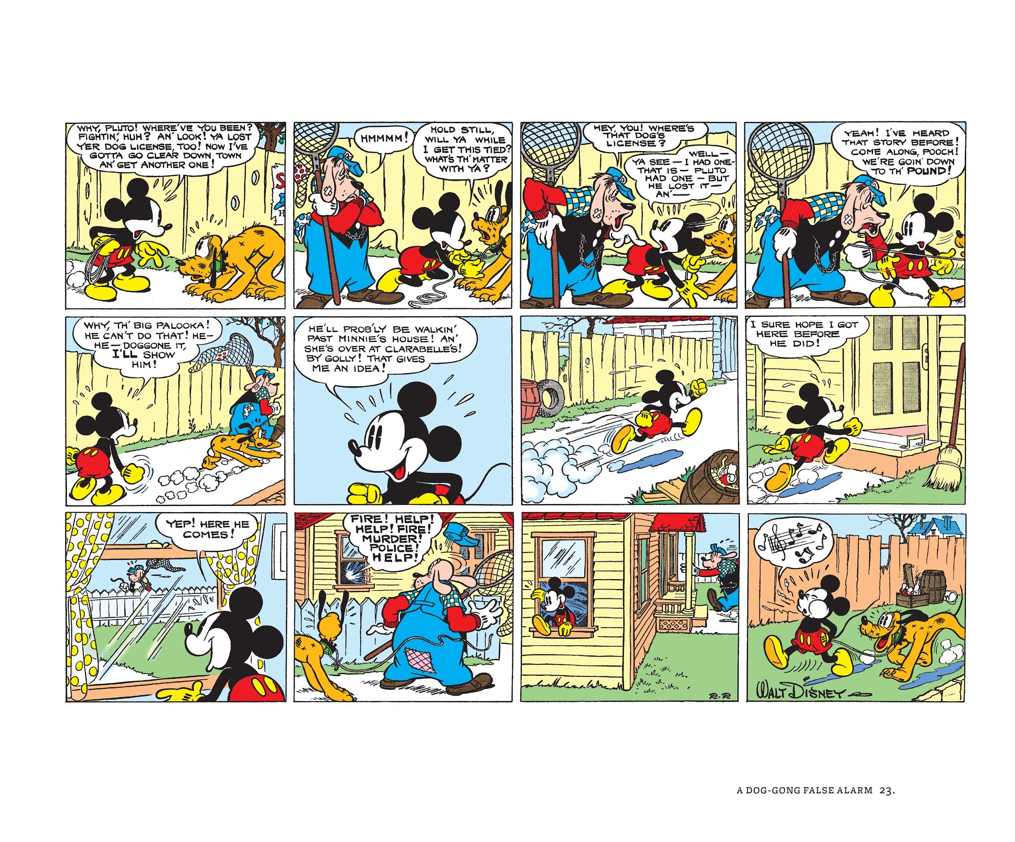 Read online Walt Disney's Mickey Mouse Color Sundays comic -  Issue # TPB 2 (Part 1) - 23