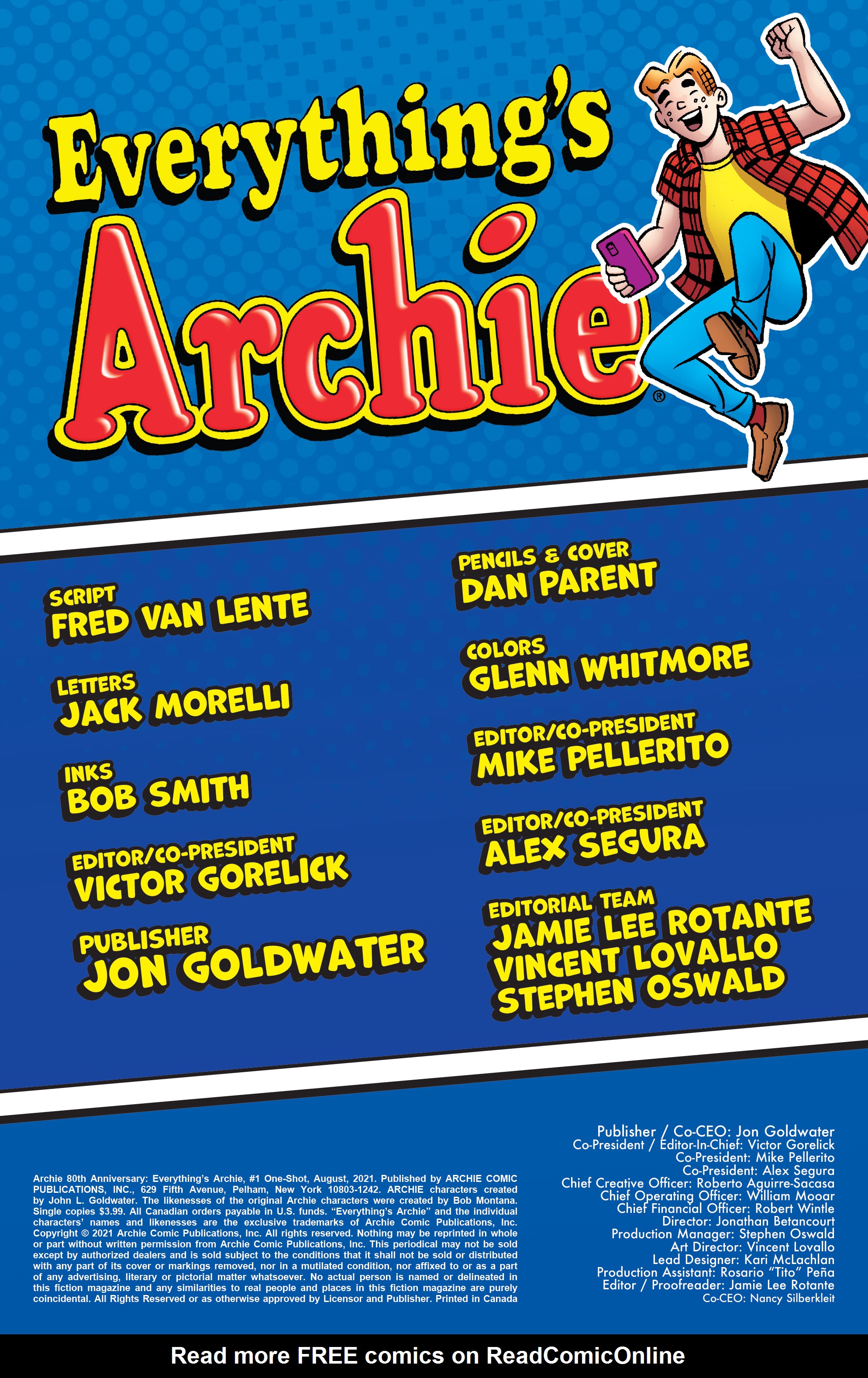 Read online Archie 80th Anniversary: Everything’s Archie comic -  Issue # Full - 2