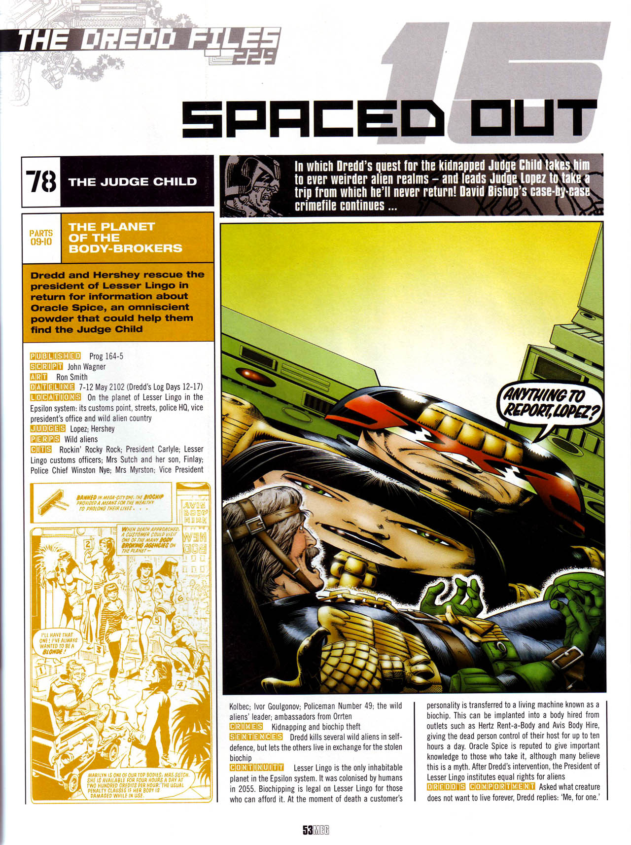 Read online Judge Dredd Megazine (Vol. 5) comic -  Issue #229 - 53