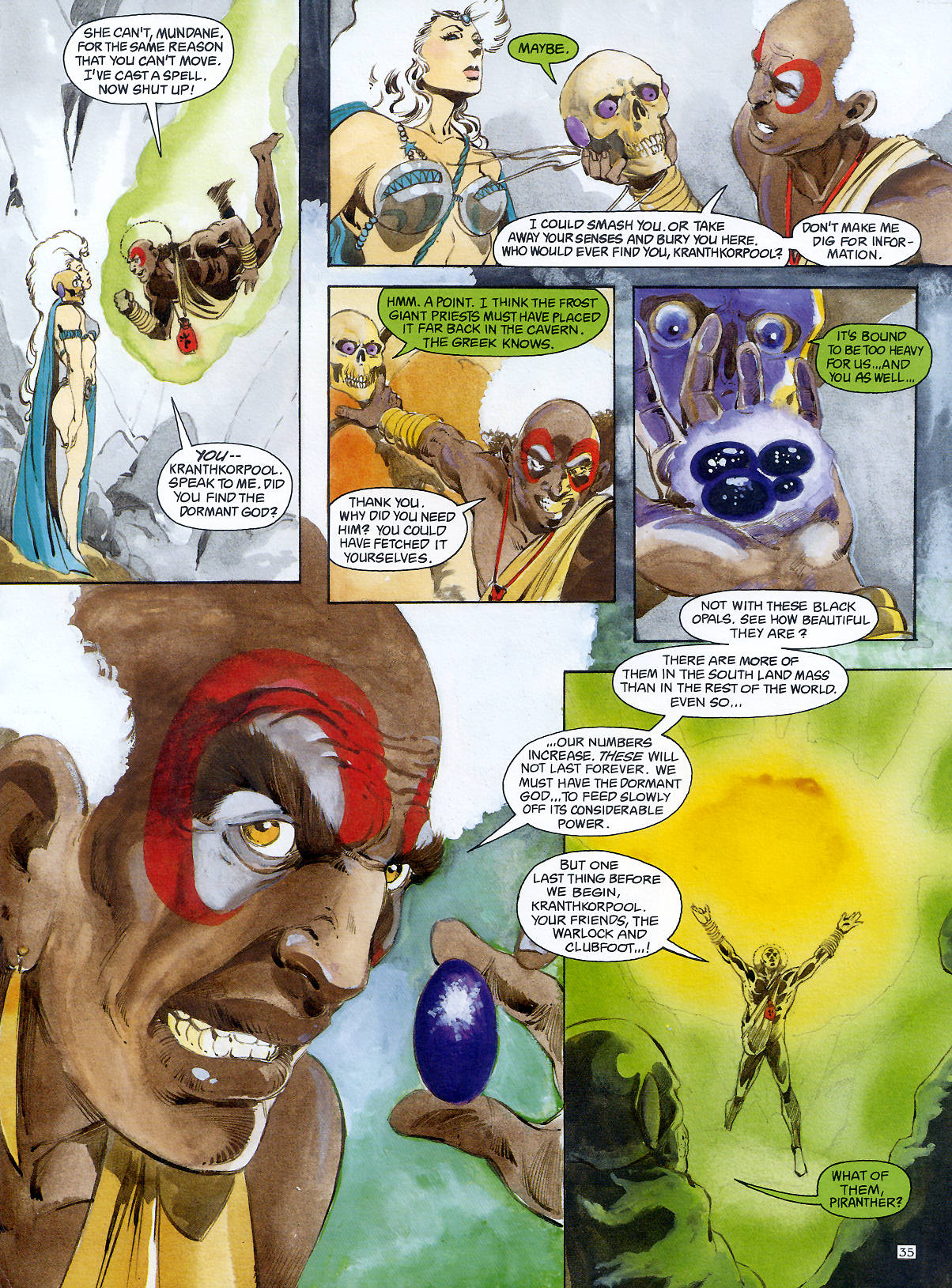 Read online Science Fiction Graphic Novel comic -  Issue #6 - 36