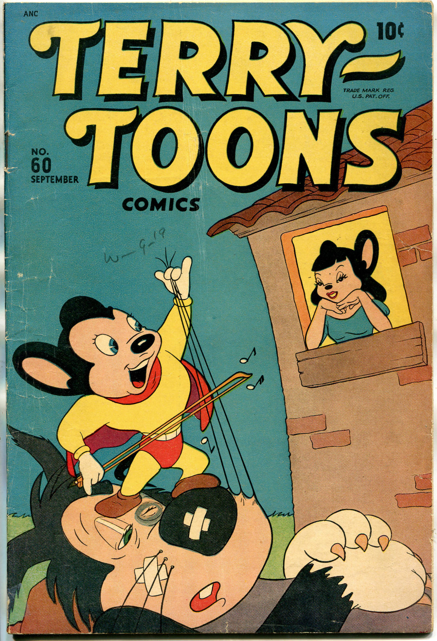 Read online Terry-Toons Comics comic -  Issue #60 - 1