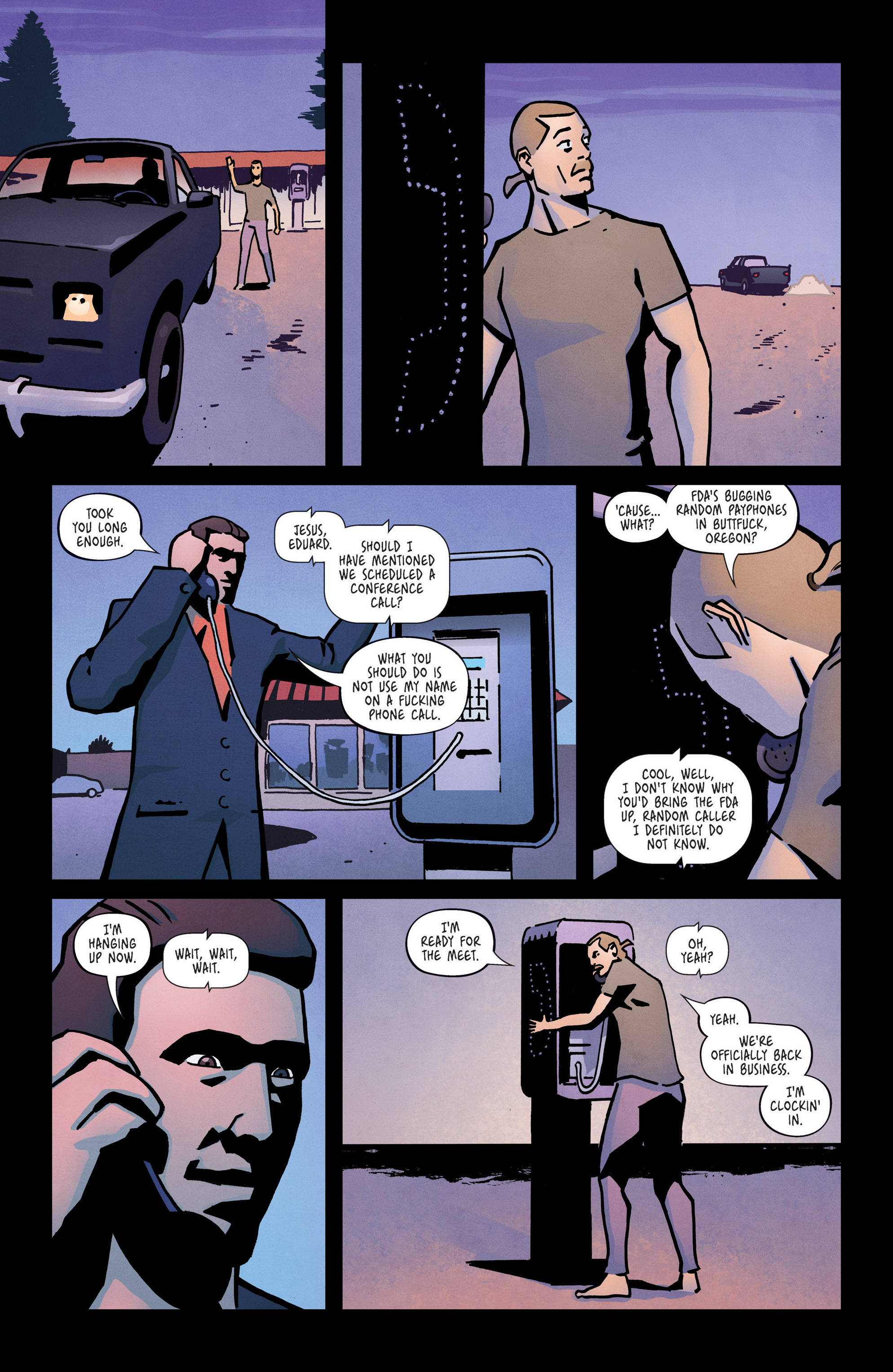 Read online Ringside comic -  Issue #8 - 12