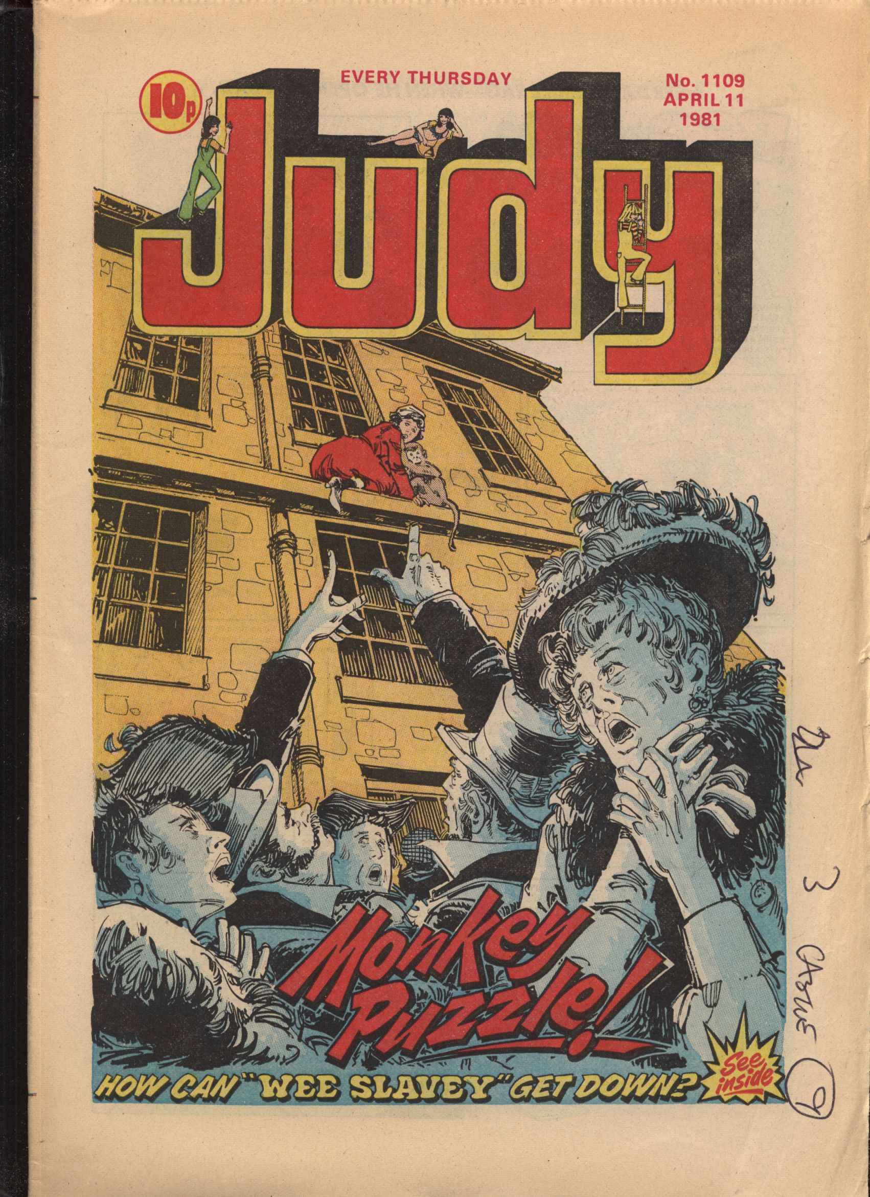 Read online Judy comic -  Issue #1109 - 1