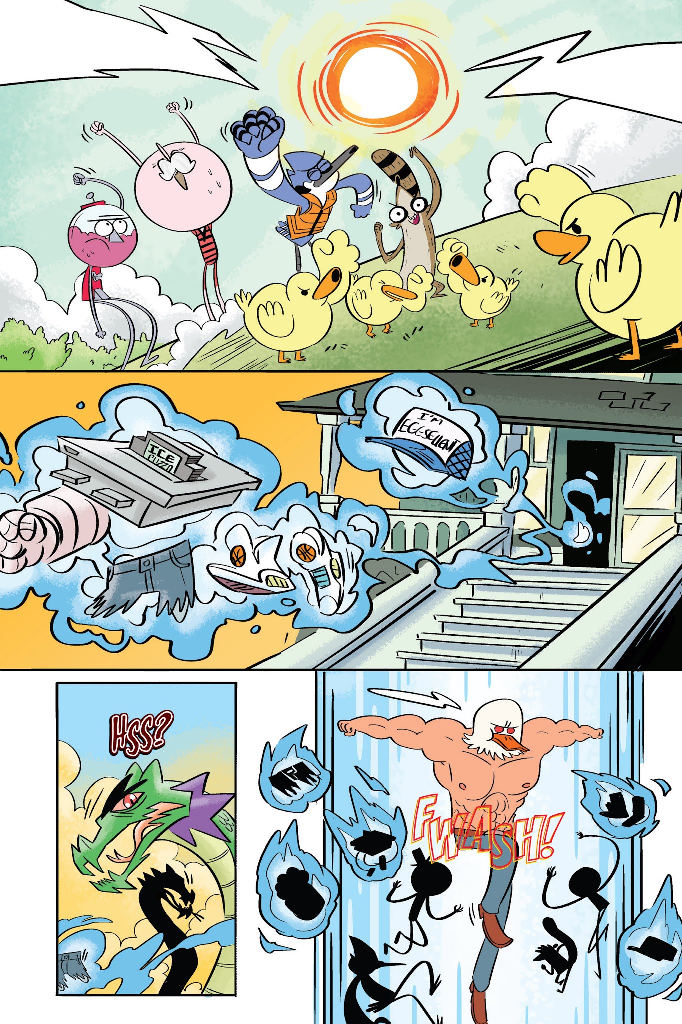 Read online Regular Show: Hydration comic -  Issue # TPB (Part 1) - 91