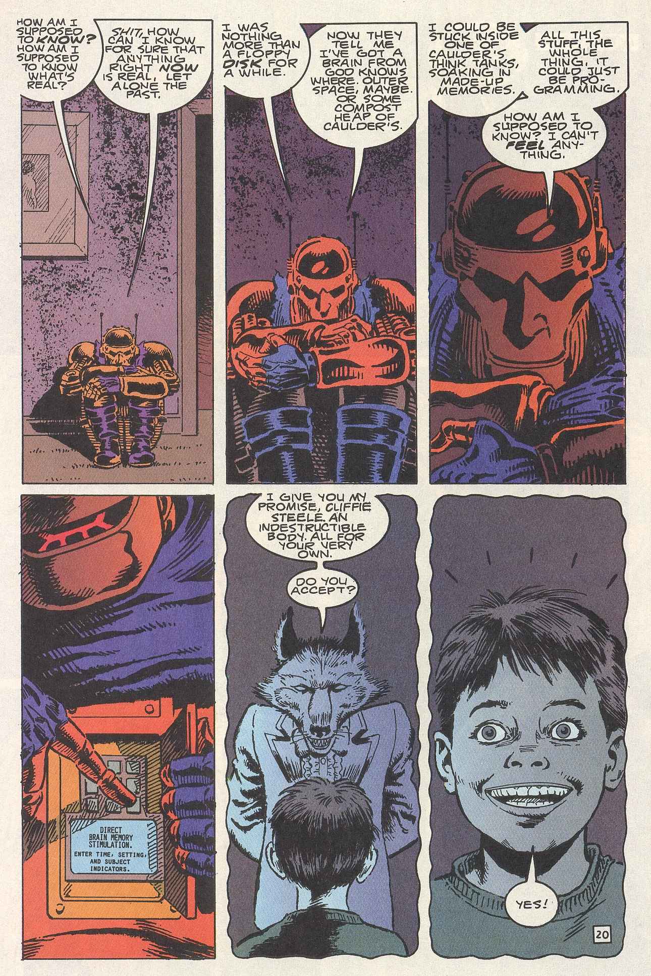 Read online Doom Patrol (1987) comic -  Issue #71 - 21