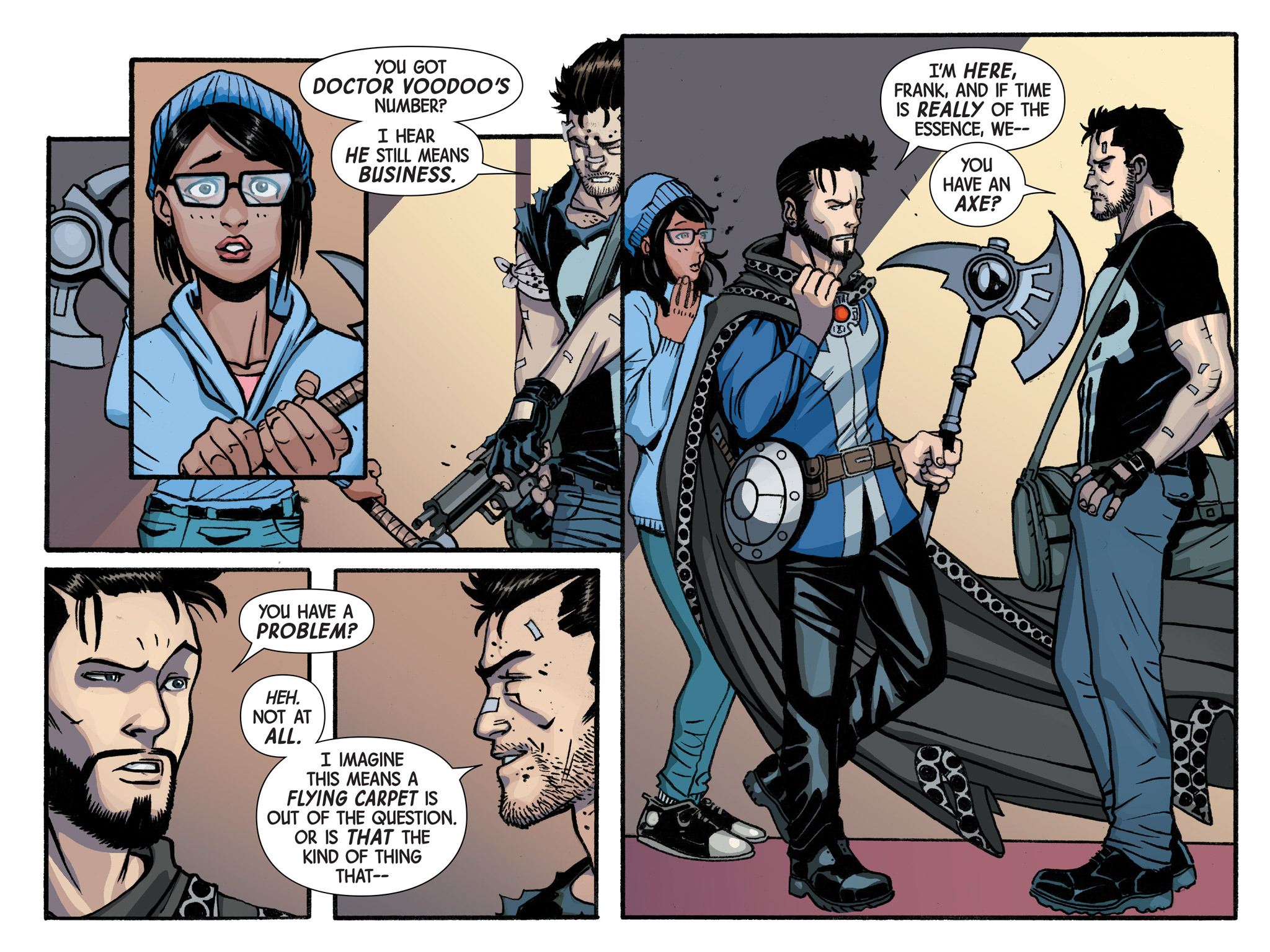 Read online Doctor Strange/Punisher: Magic Bullets Infinite Comic comic -  Issue #2 - 40