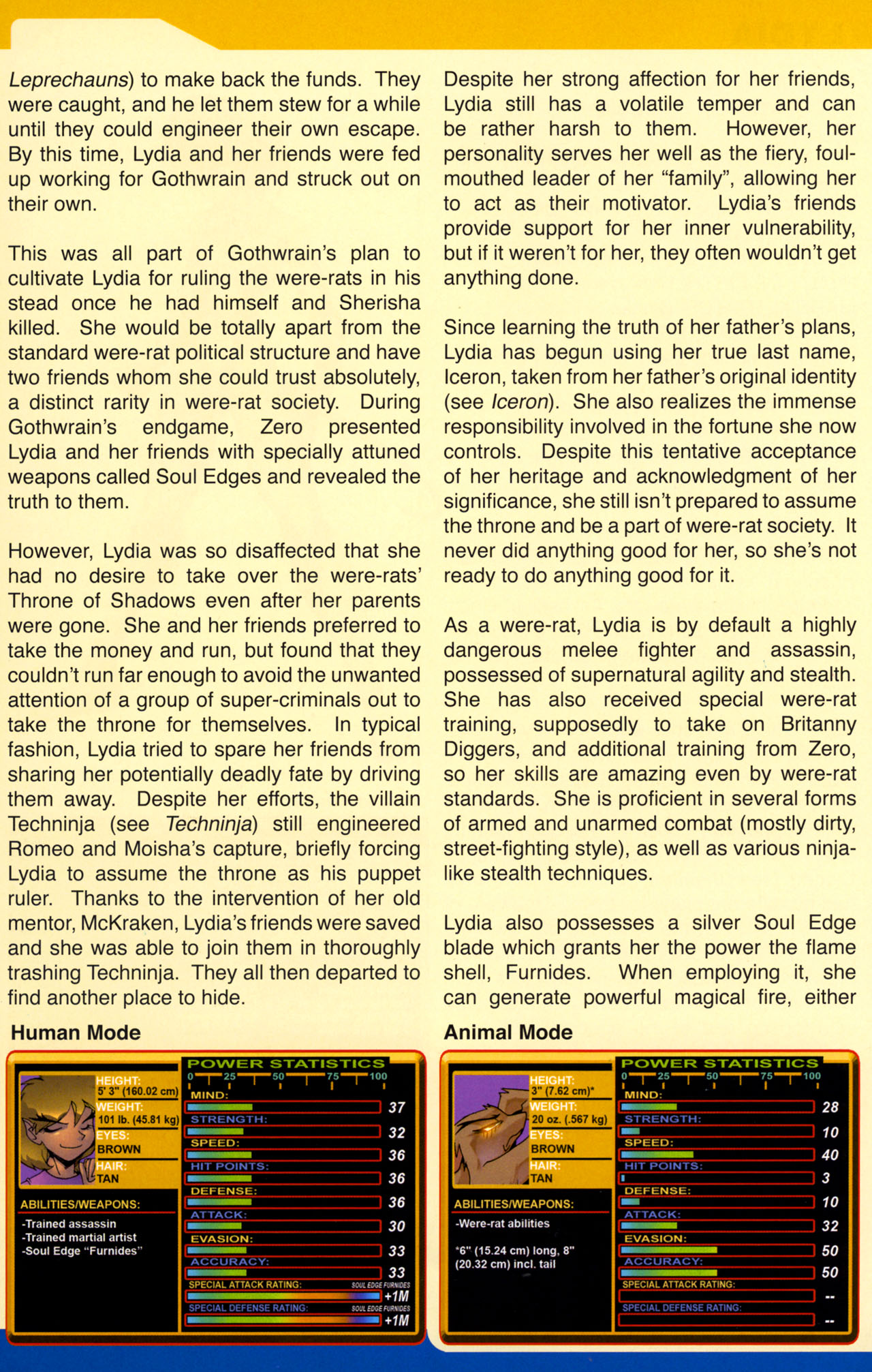 Read online Gold Digger Sourcebook: The Official Handbook of the GD Universe comic -  Issue #8 - 24