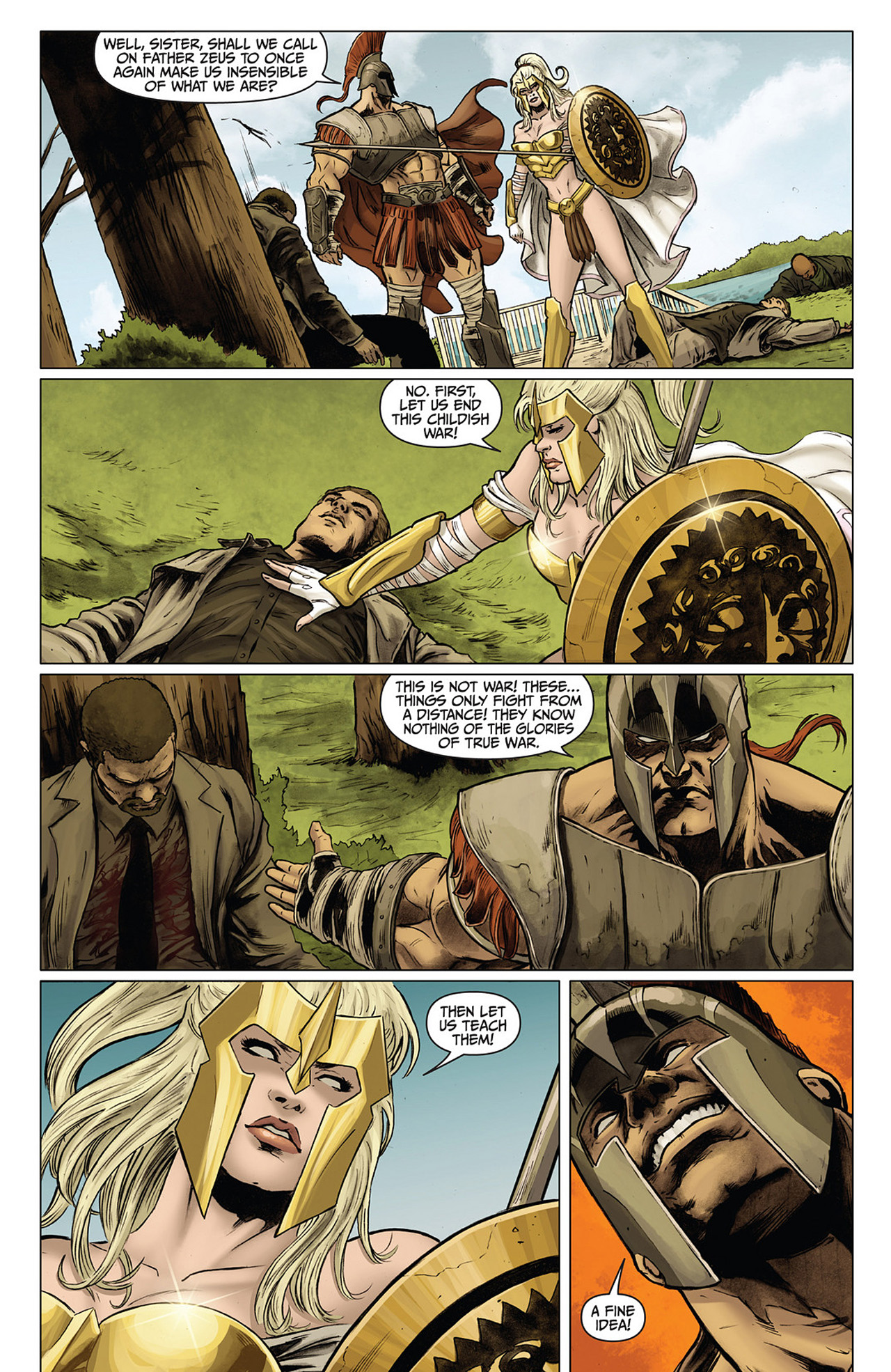 Read online Athena comic -  Issue #4 - 9