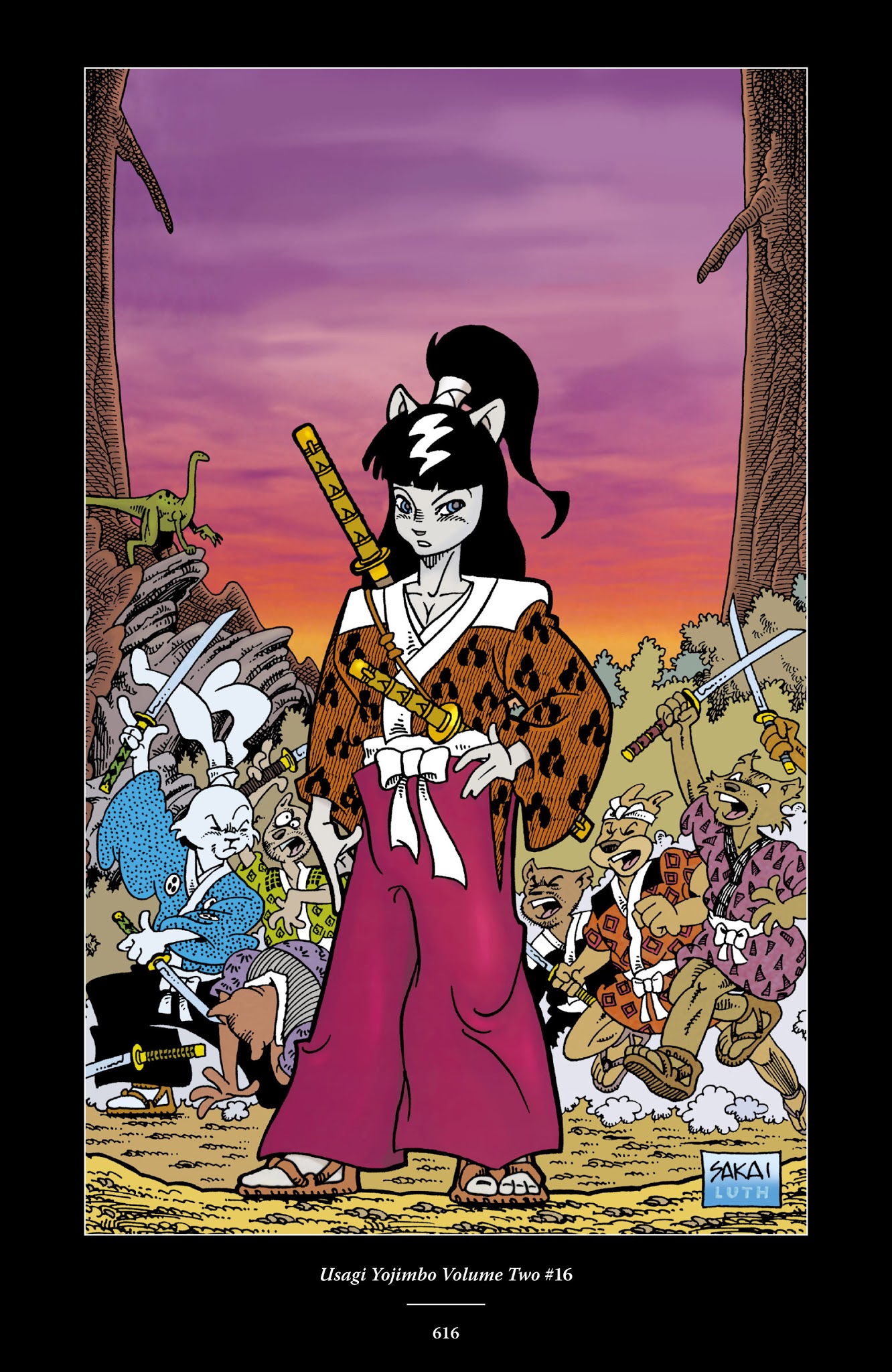 Read online The Usagi Yojimbo Saga comic -  Issue # TPB 1 - 601