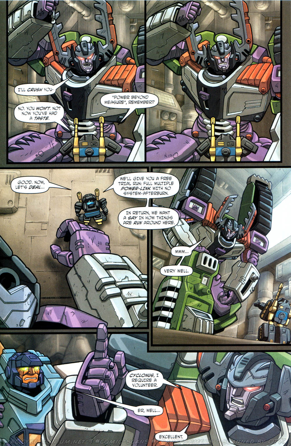 Read online Transformers Armada comic Issue 12