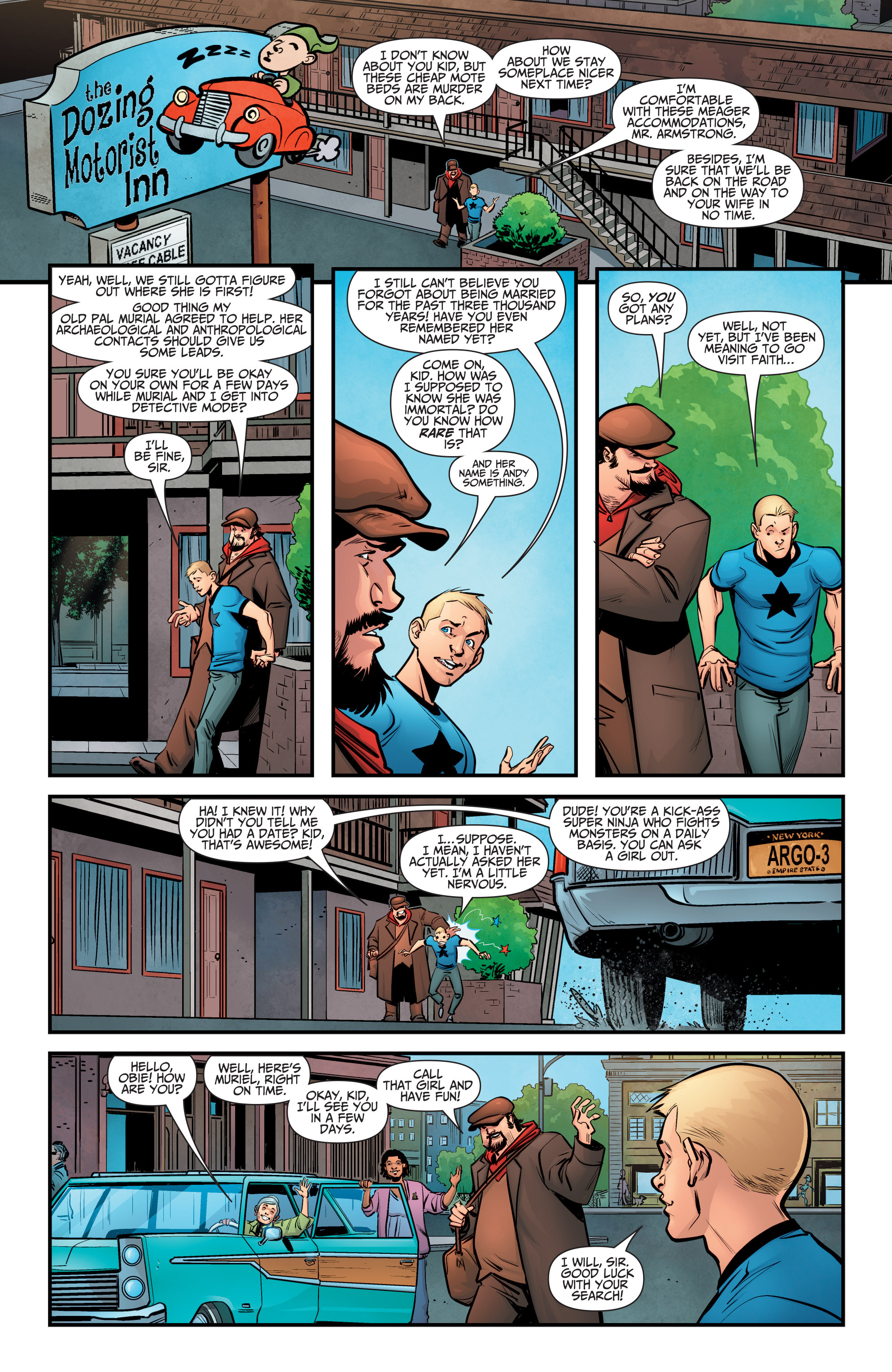 Read online A&A: The Adventures of Archer & Armstrong comic -  Issue #5 - 3