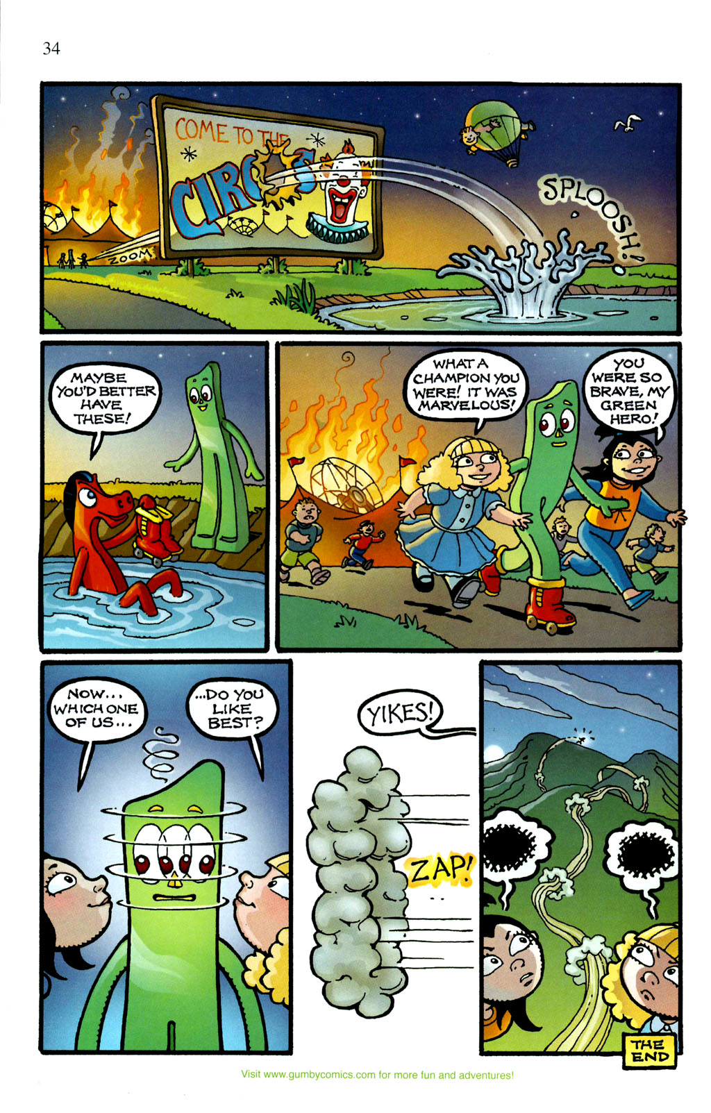 Read online Gumby (2006) comic -  Issue #2 - 36