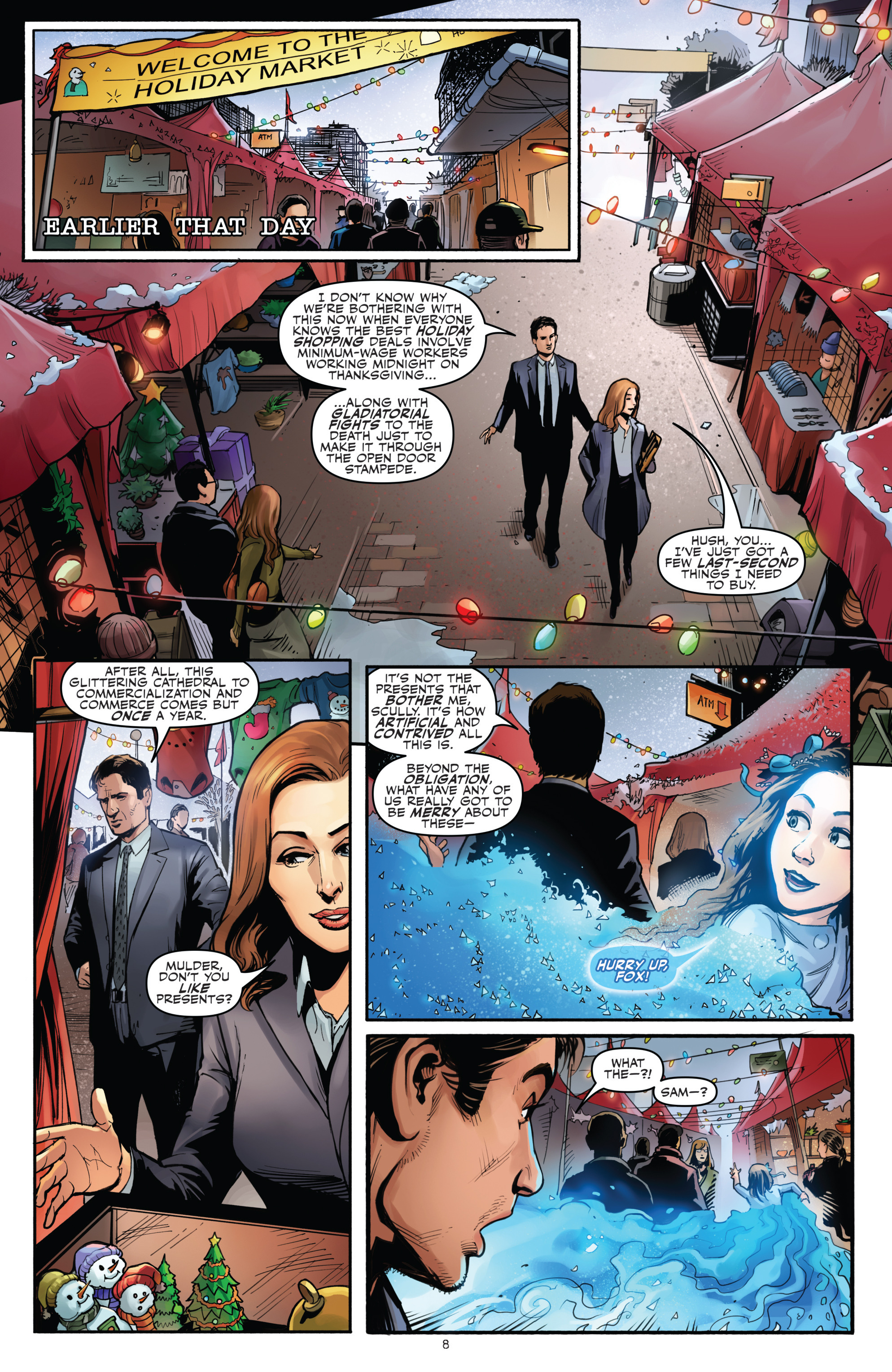 Read online The X-Files X-Mas Special comic -  Issue # Full - 10