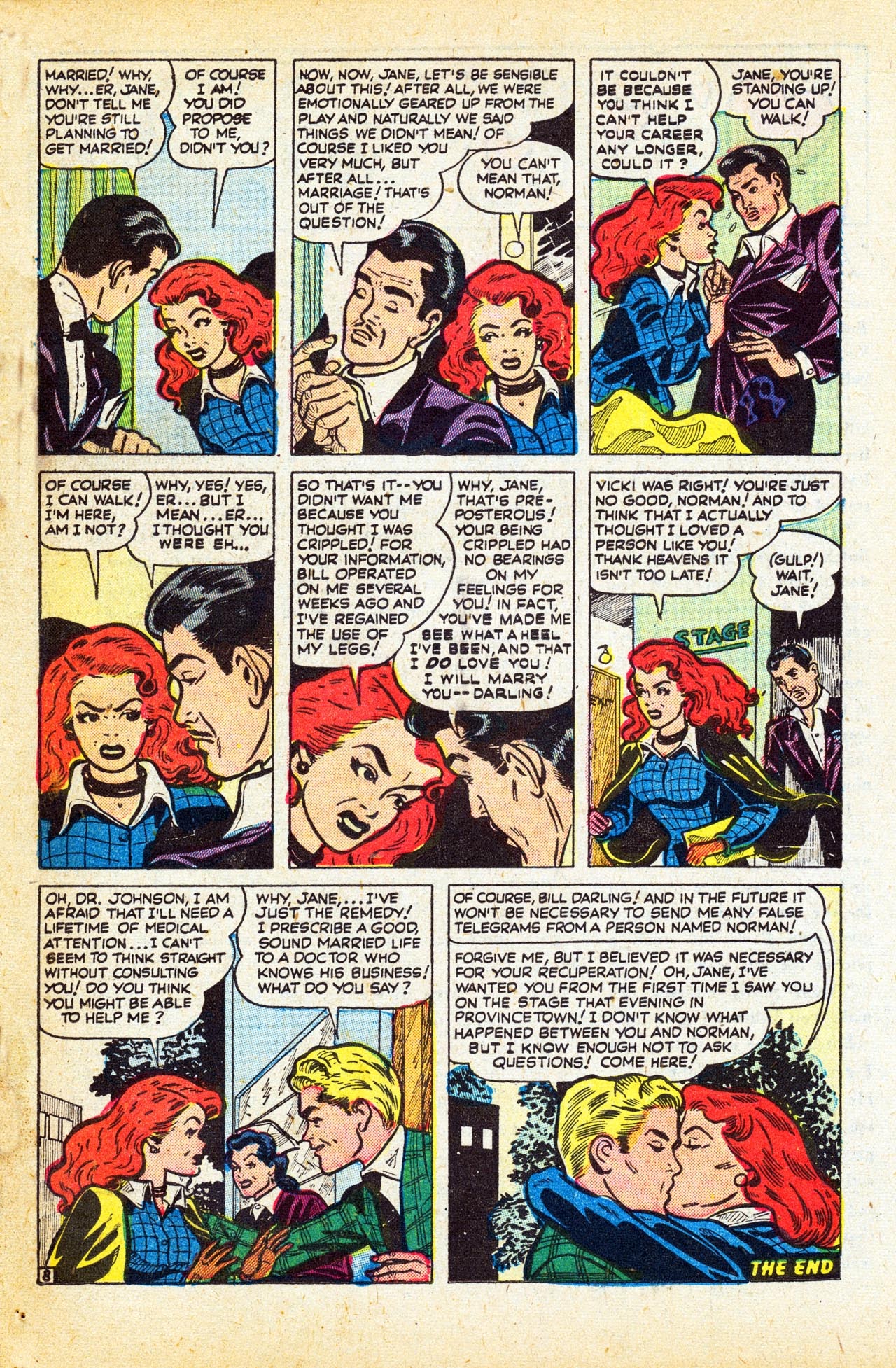 Read online Girl Comics (1949) comic -  Issue #1 - 27