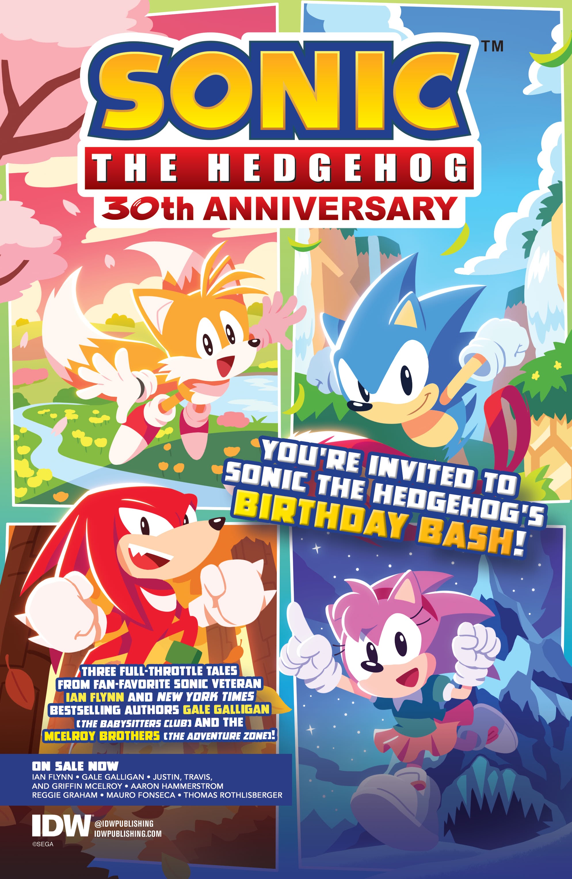 Read online Free Comic Book Day 2021 comic -  Issue # Sonic the Hedgehog 30th Anniversary Special - 28