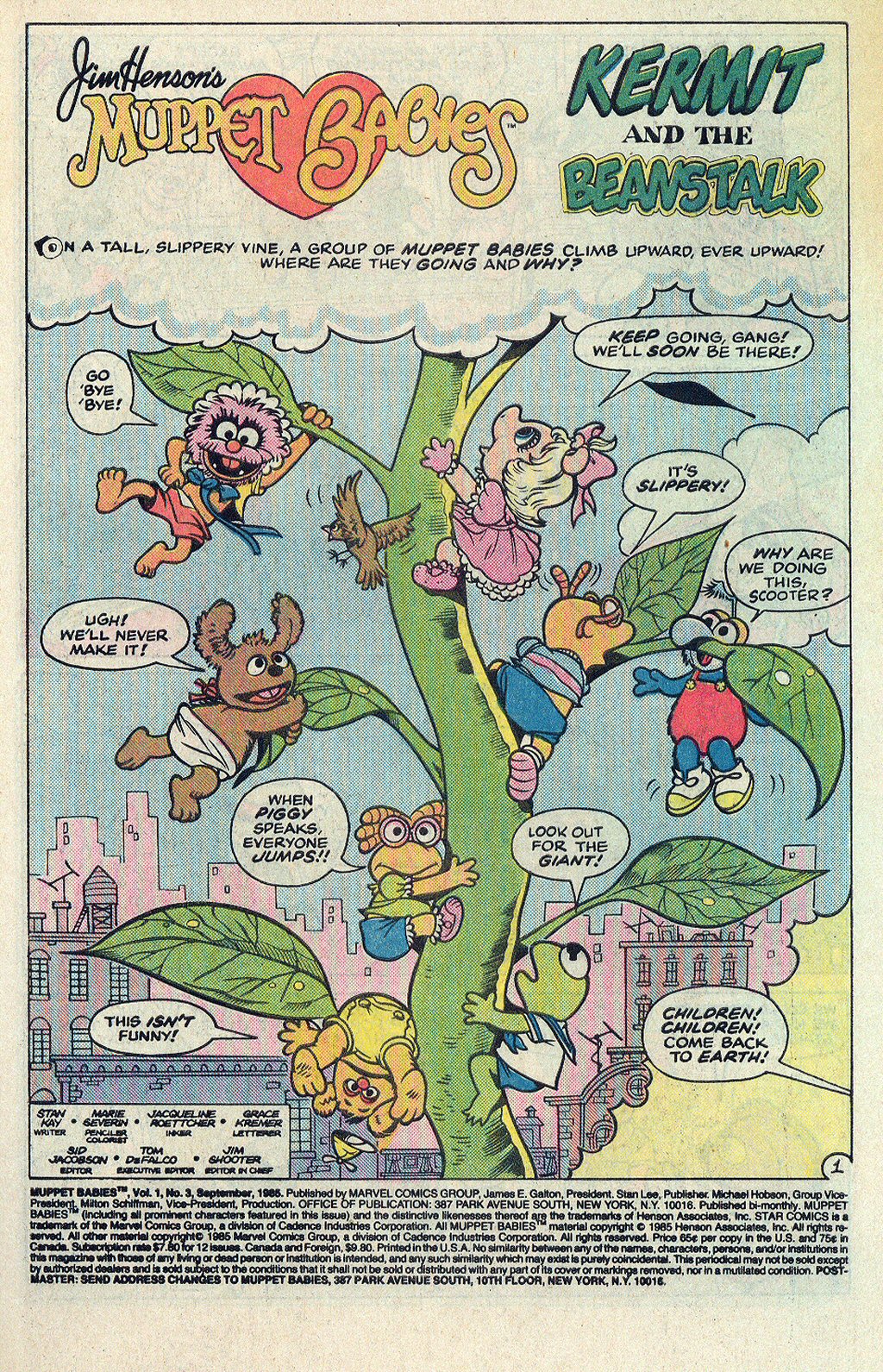 Read online Muppet Babies comic -  Issue #3 - 3