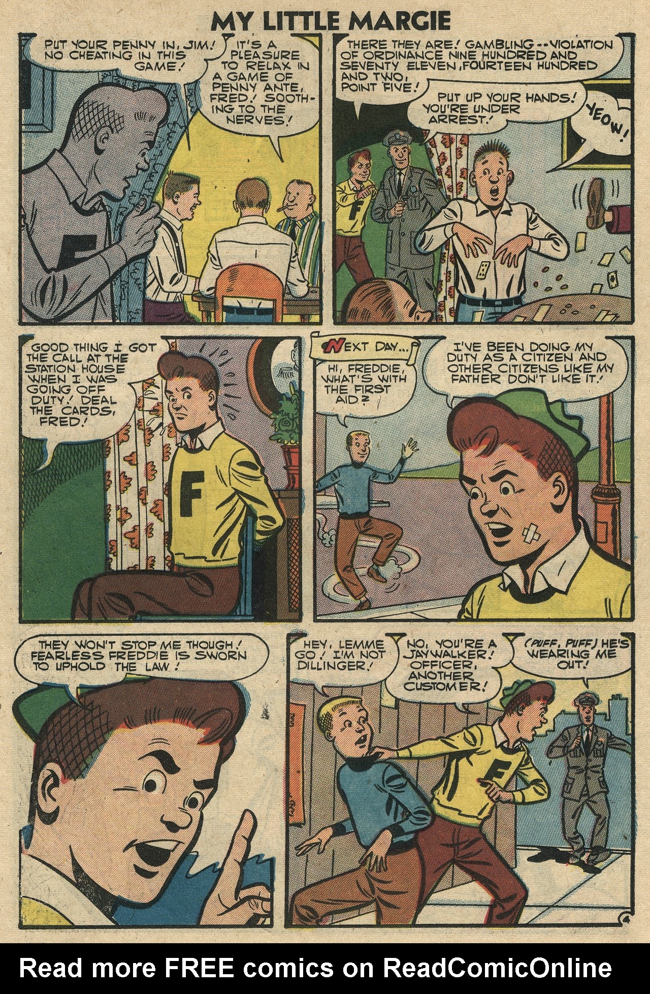 Read online My Little Margie (1954) comic -  Issue #17 - 26