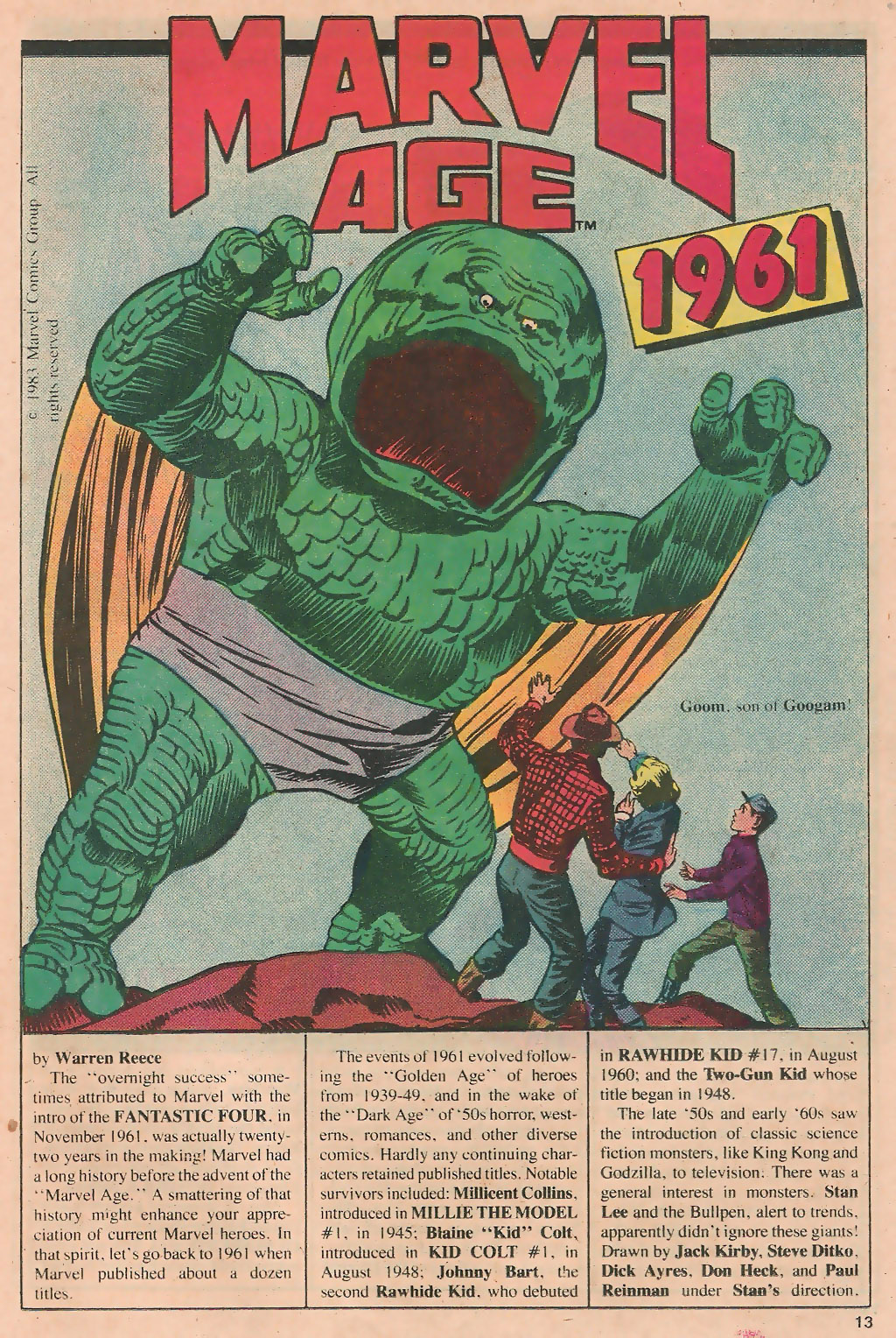 Read online Marvel Age comic -  Issue #13 - 15