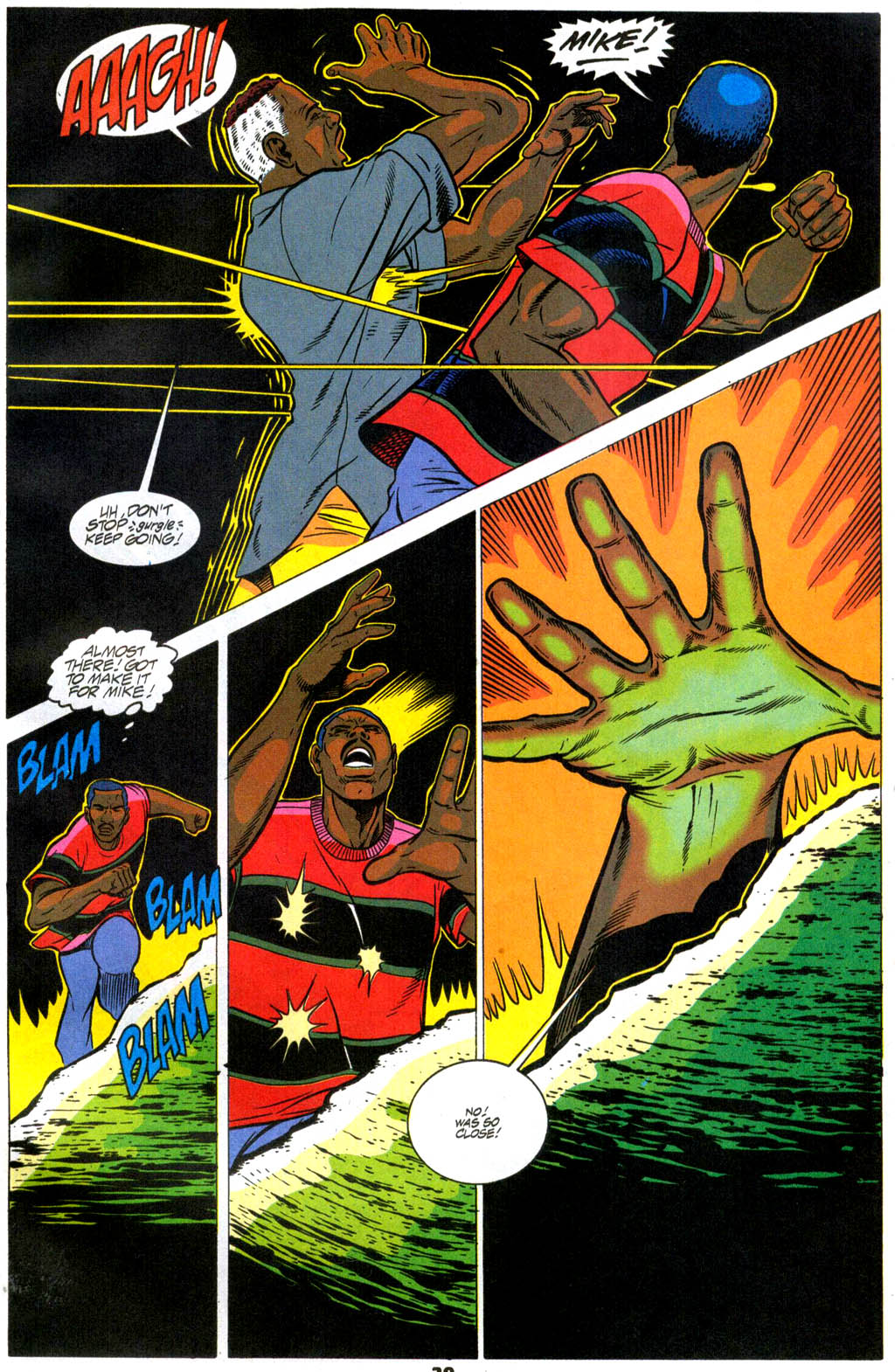 Read online Meteor Man comic -  Issue #1 - 21