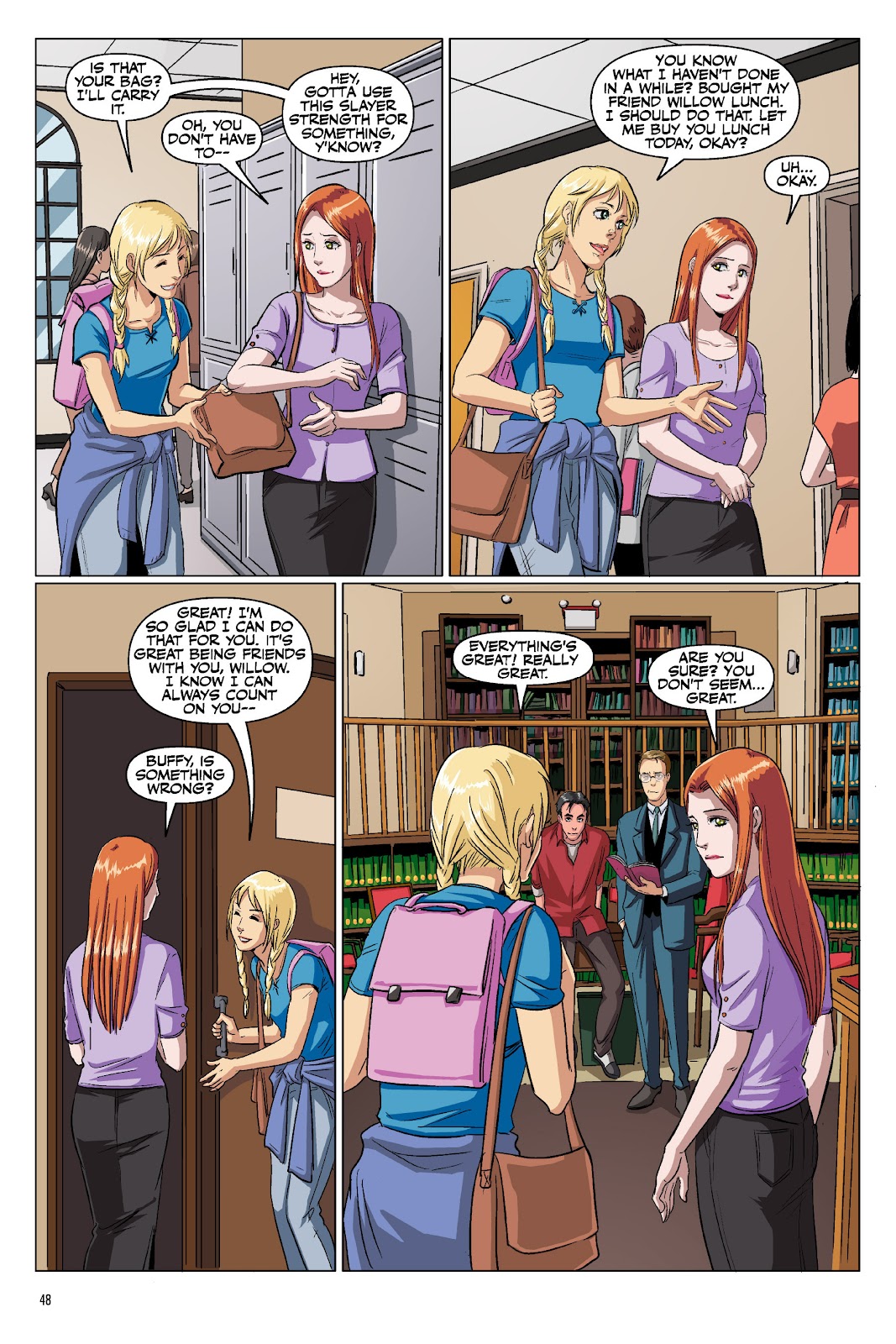 Buffy: The High School Years - Freaks & Geeks issue Full - Page 49