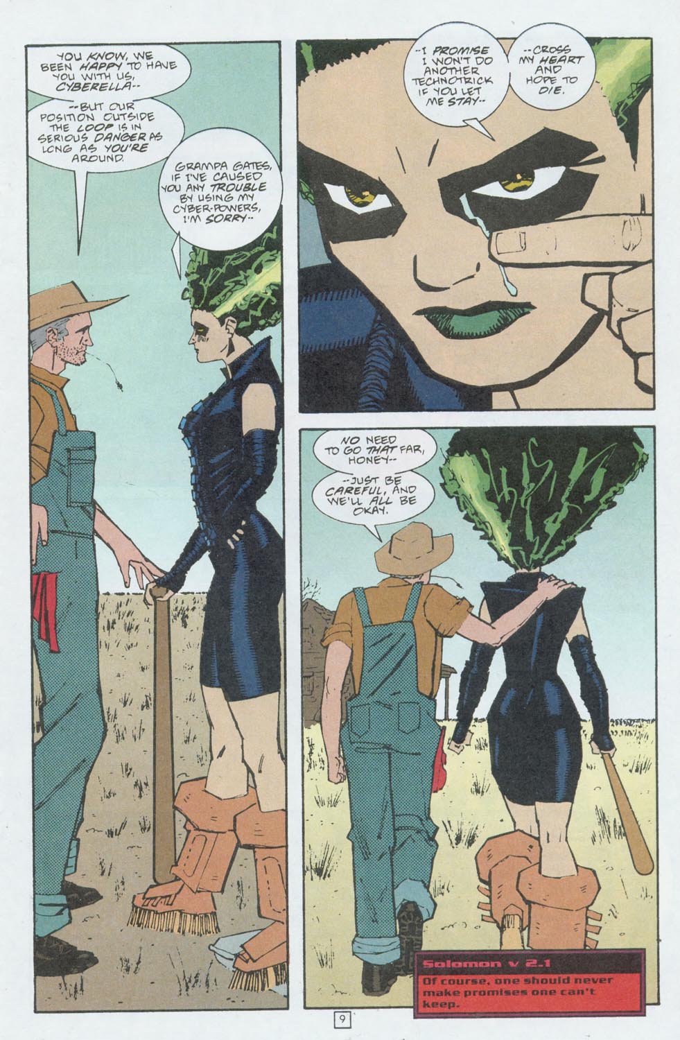 Read online Cyberella comic -  Issue #10 - 9