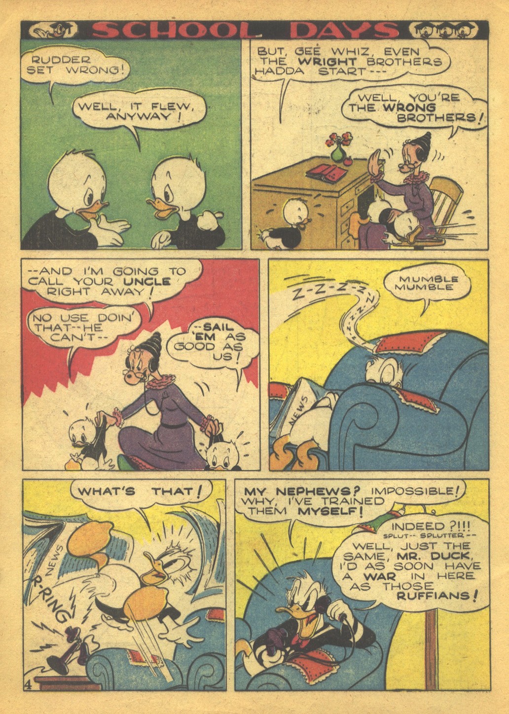 Read online Walt Disney's Comics and Stories comic -  Issue #37 - 6