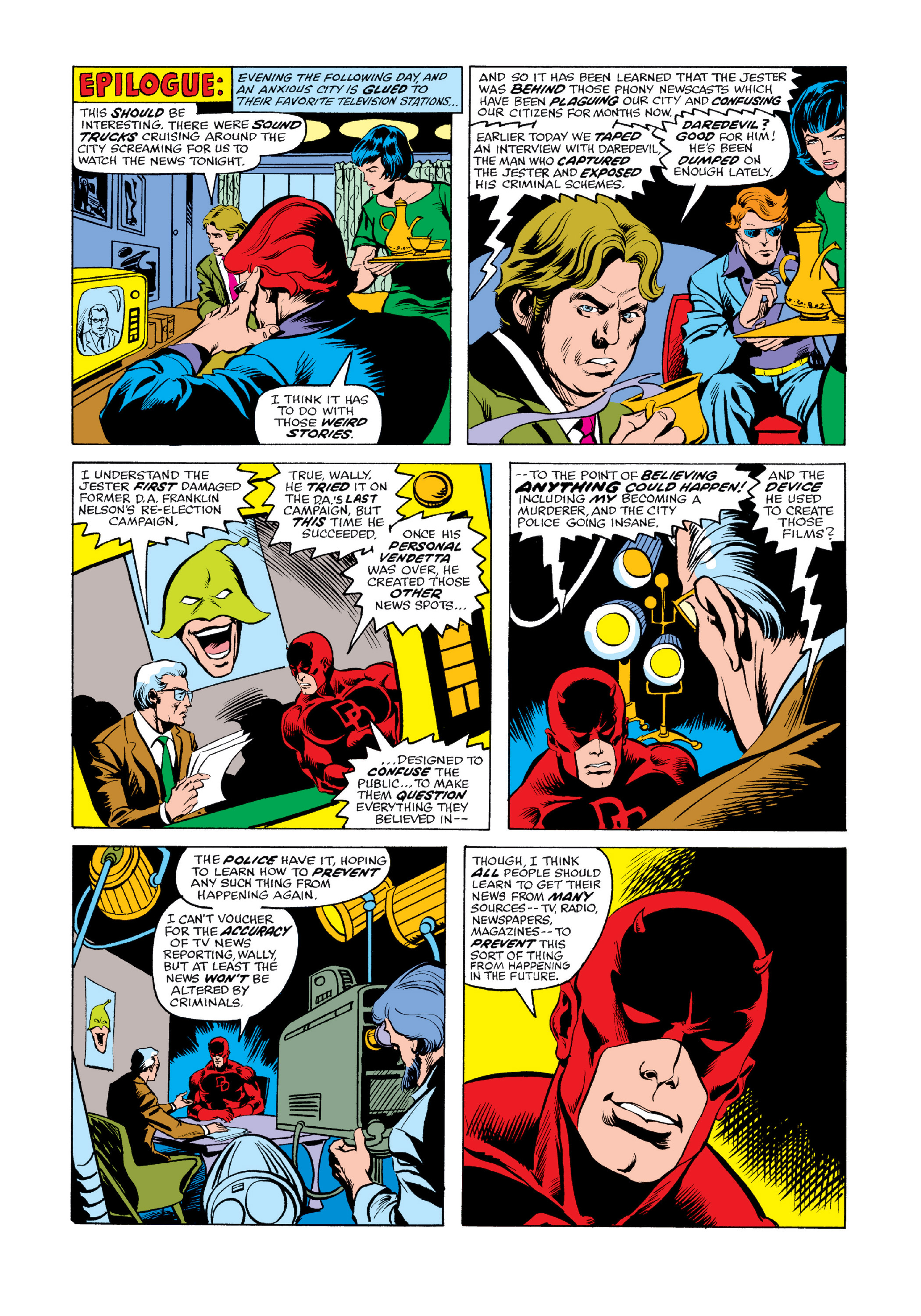 Read online Marvel Masterworks: Daredevil comic -  Issue # TPB 13 (Part 1) - 96