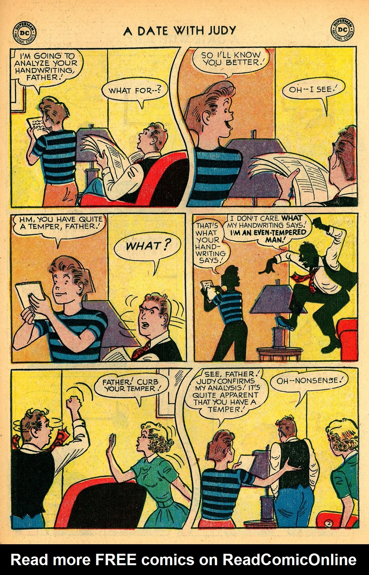 Read online A Date with Judy comic -  Issue #30 - 25