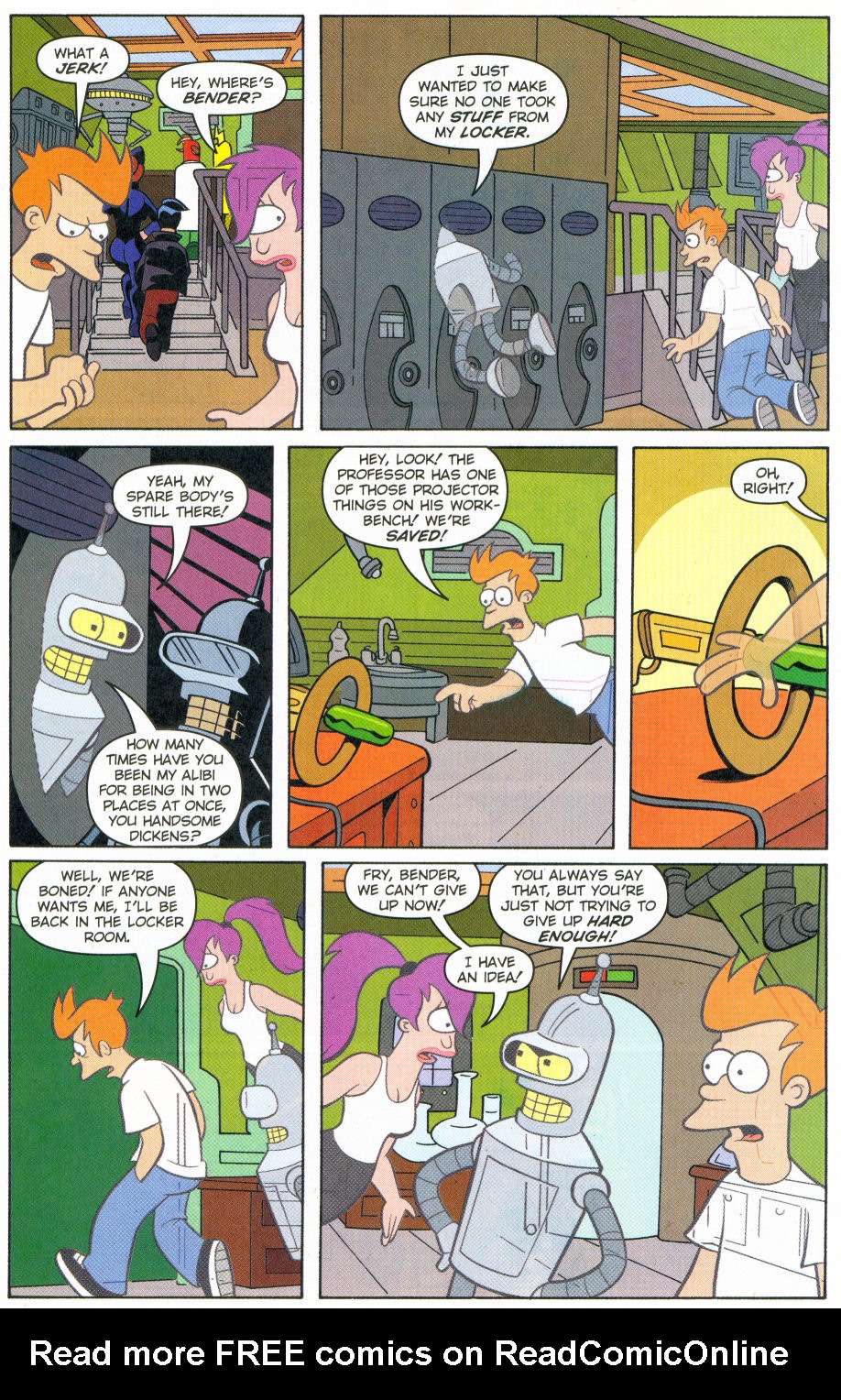 Read online Futurama Comics comic -  Issue #23 - 22