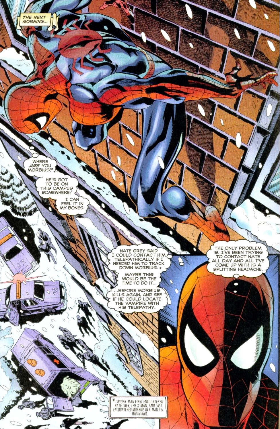 Read online Spider-Man (1990) comic -  Issue #77 - The Vampire's Kiss - 5