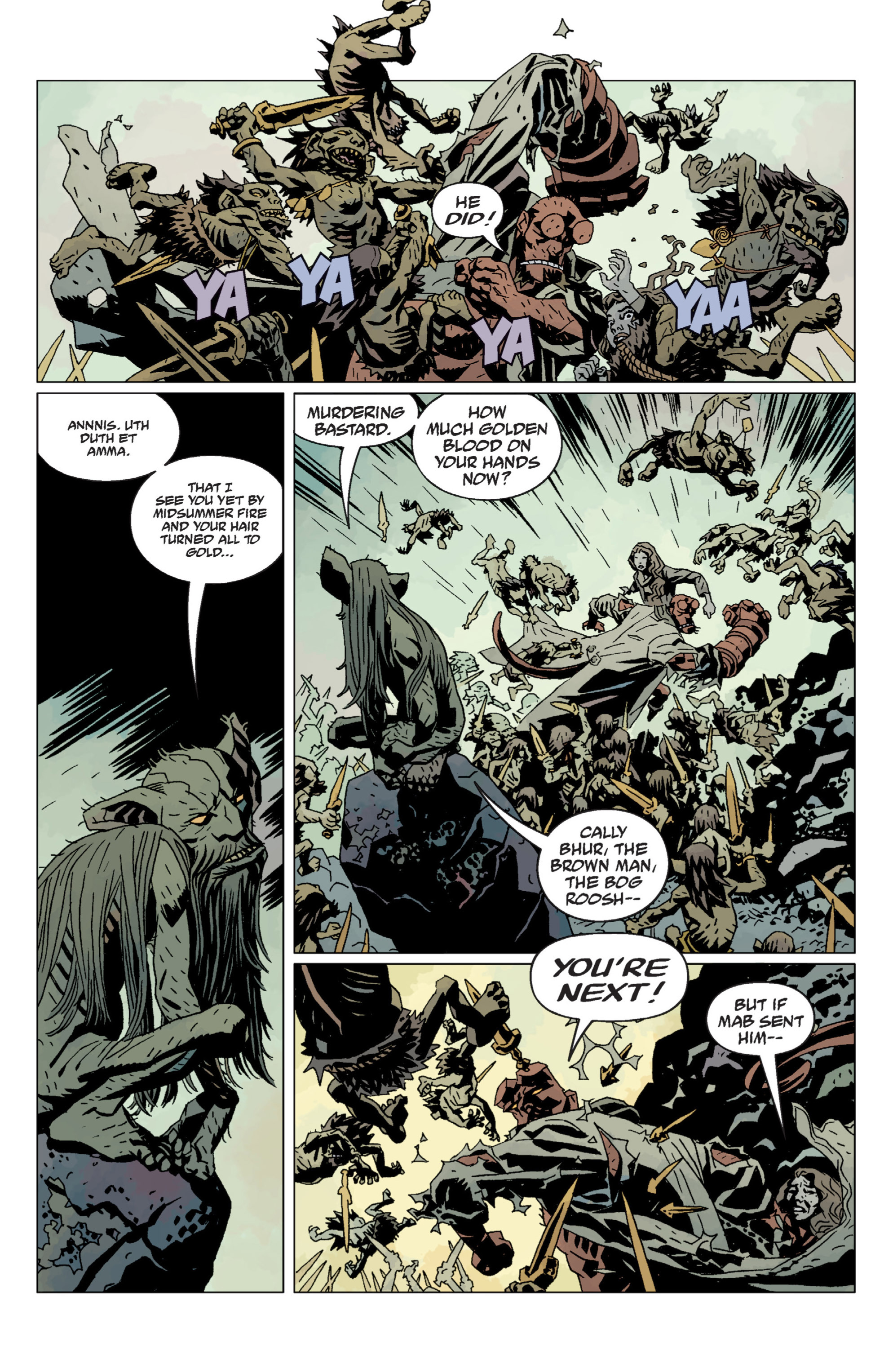 Read online Hellboy comic -  Issue #9 - 87