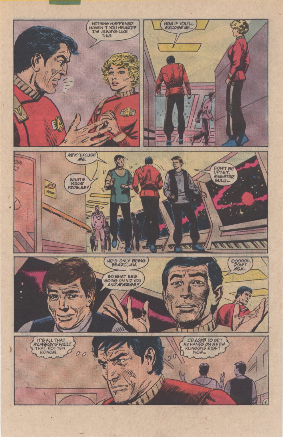 Read online Star Trek (1984) comic -  Issue #50 - 8